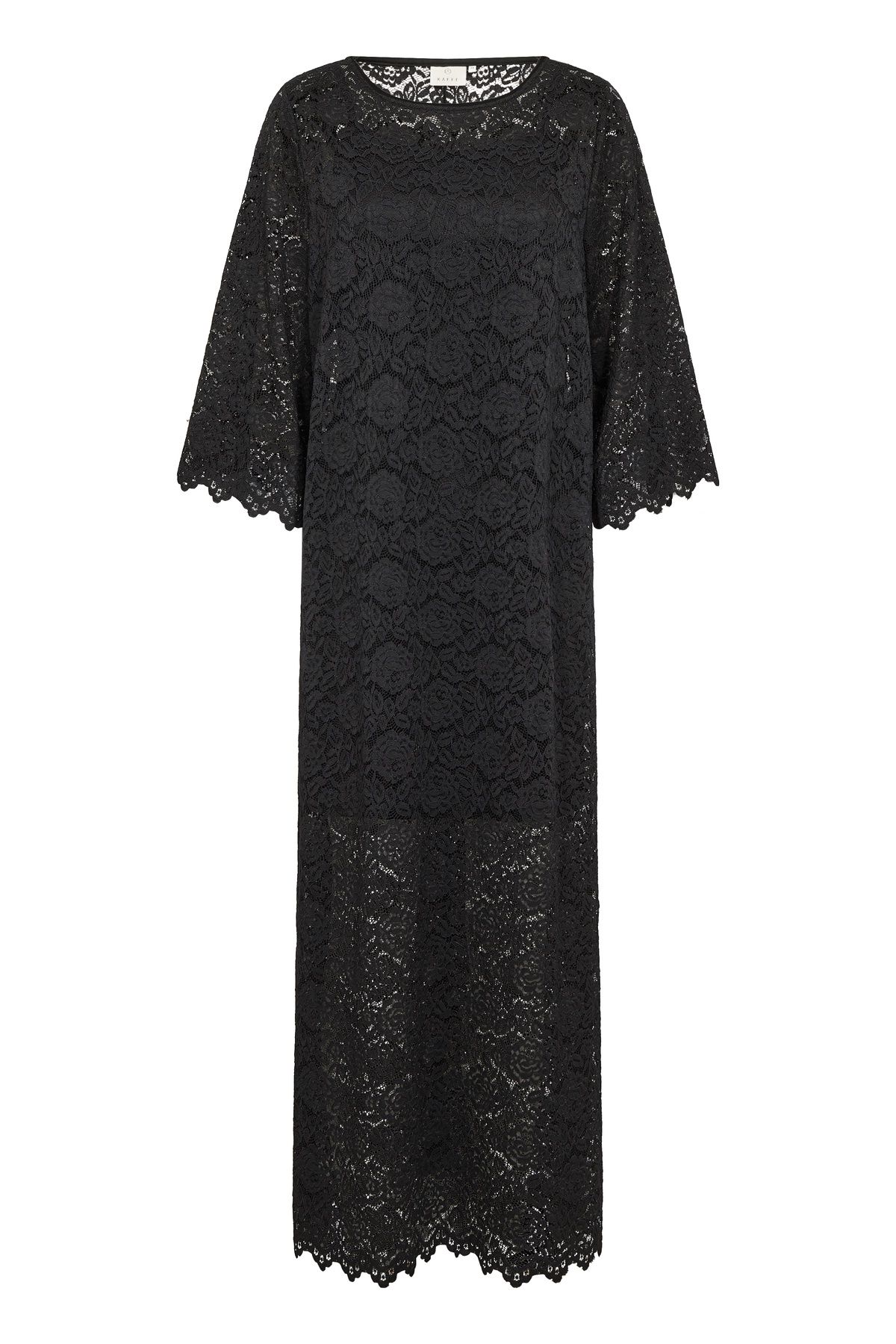 Kaffe KAjaiden 3/4 Sleeve Lace Maxi Dress