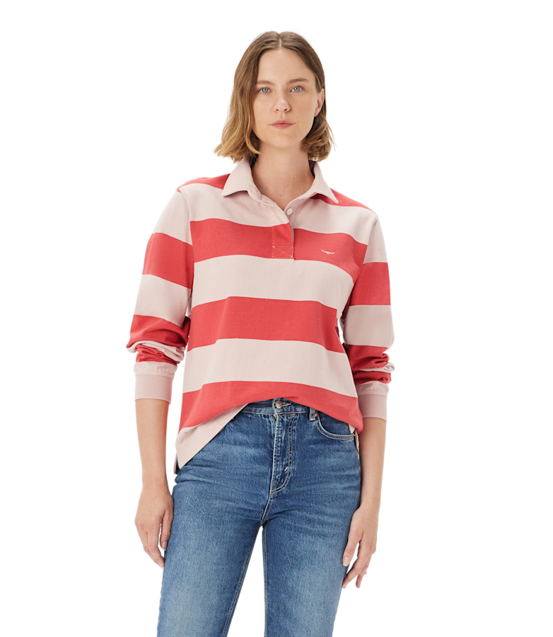 Narran panel stripe rugby