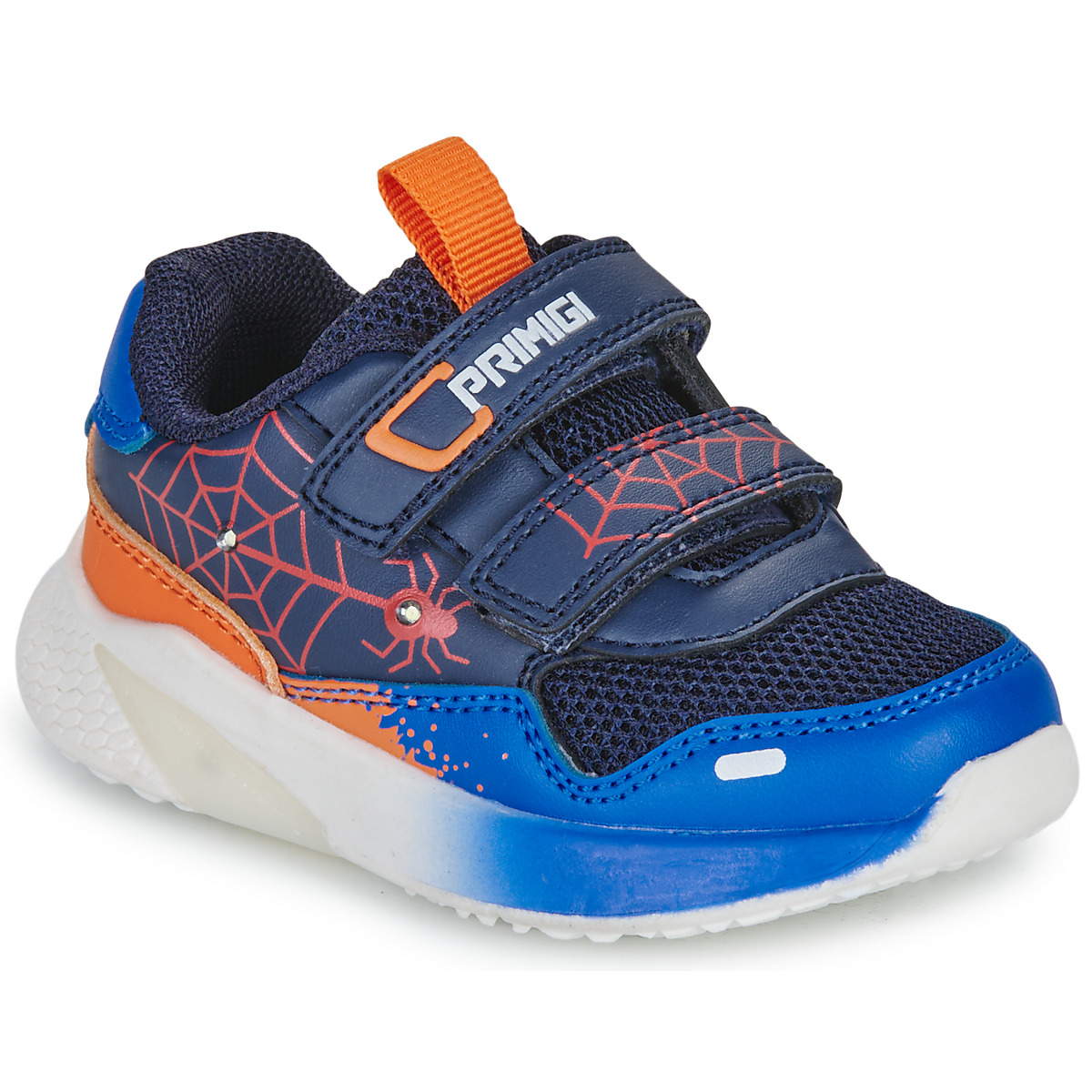 Primigi - BABY INFI.LIGHT - Black / Orange / Blue