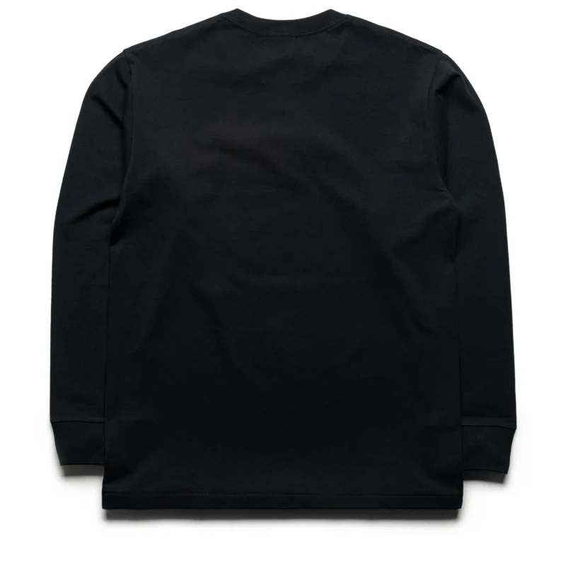 A Bathing Ape 1st Camo Milo Shark FZH L/S Tee - Black/Green