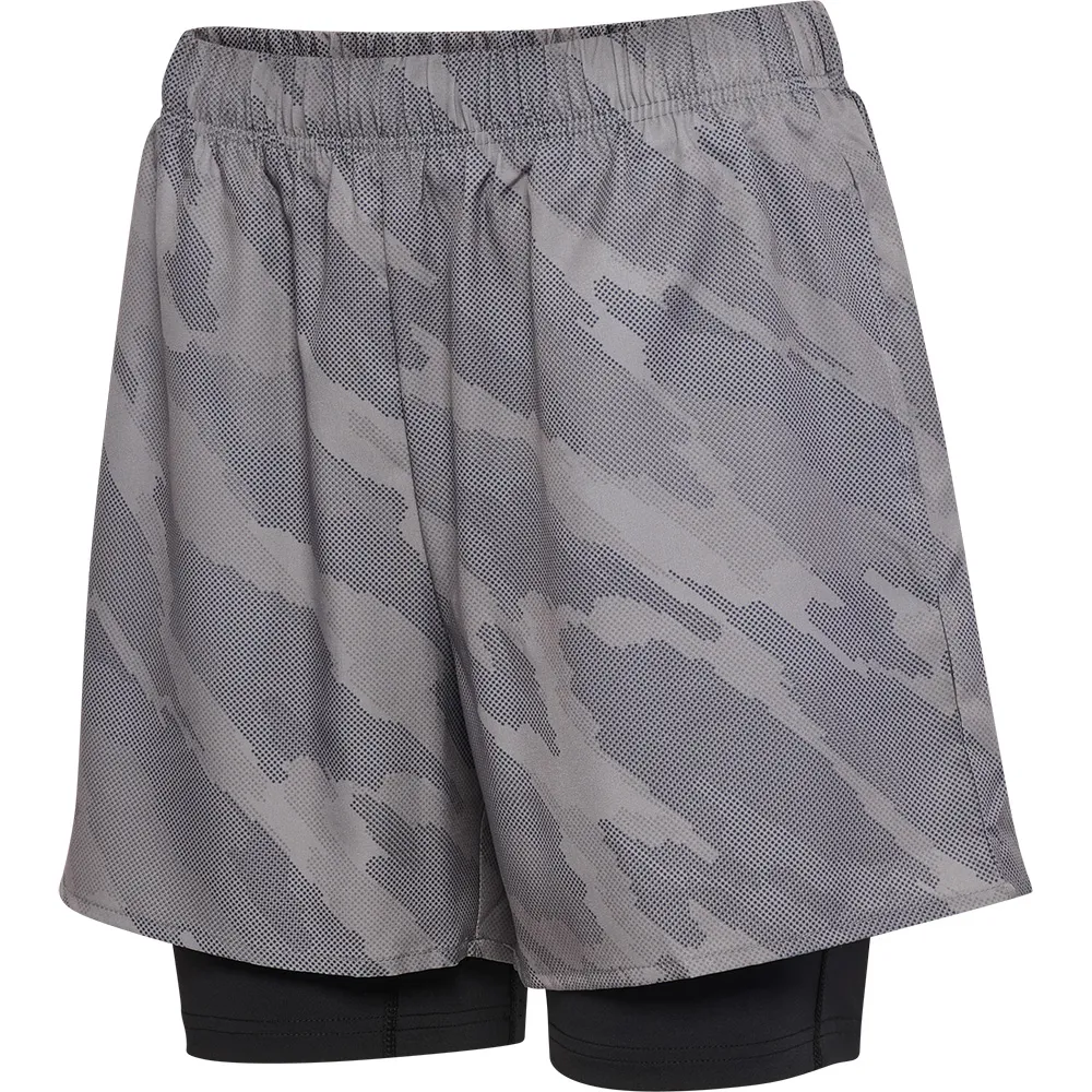 Hummel Hiit Intensity AOP 2 in 1 shorts