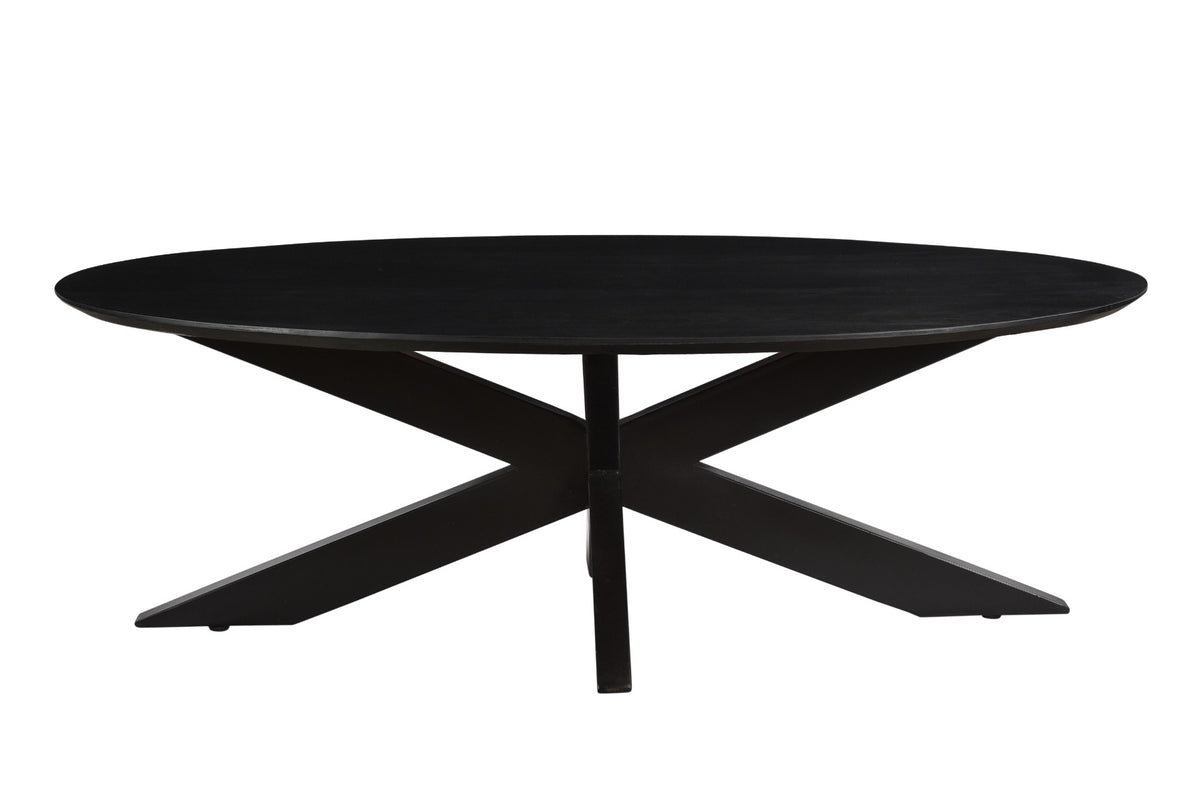 Livingfurn salontafel Oslo Ovaal - 70x130x40 - Acaciahout