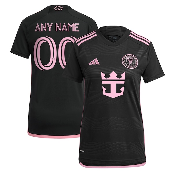 Inter Miami CF adidas Women's 2024 La Noche Replica Custom Jersey - Black