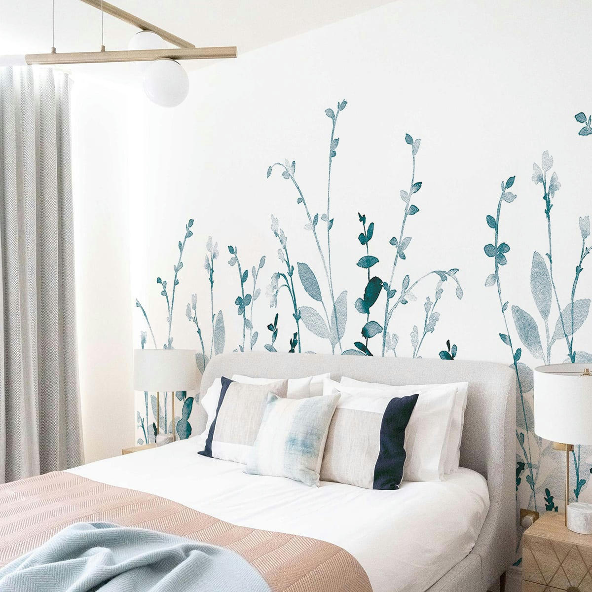 - Papier peint panoramique poaceae à la volée 170 x 250 cm