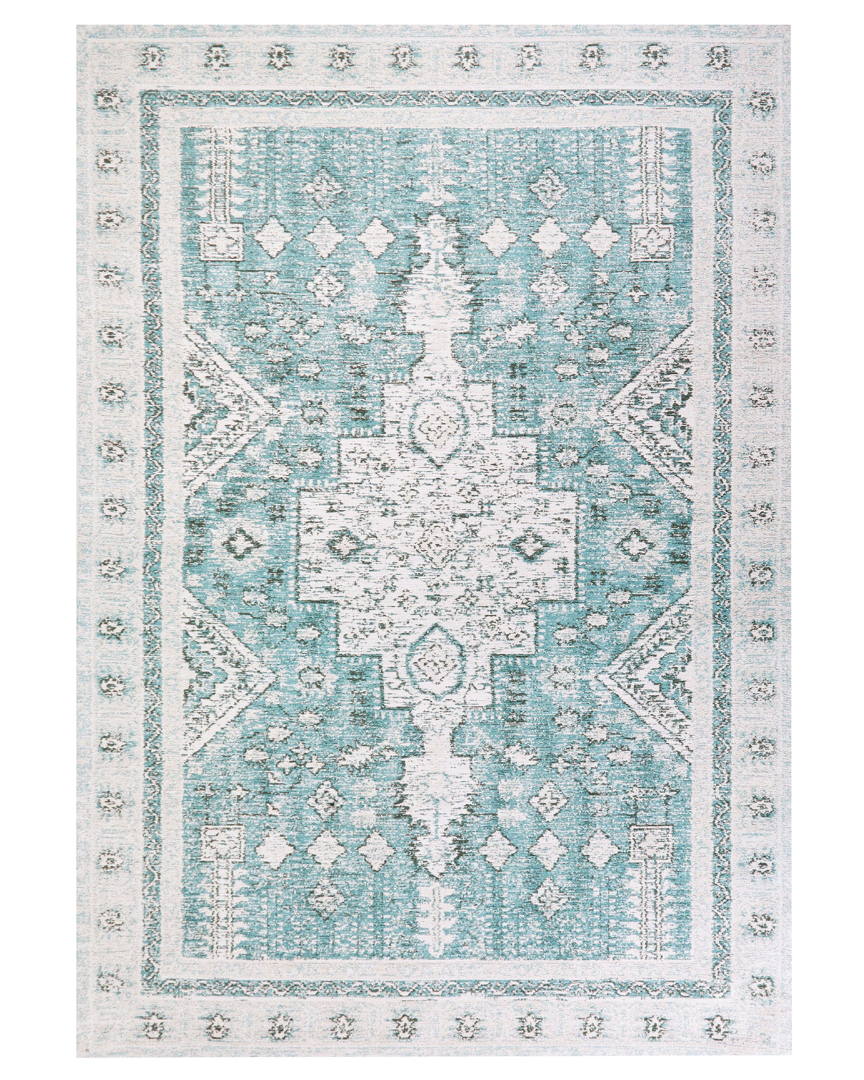 Rug FULLA Mint Green 160 x 230 cm Cotton