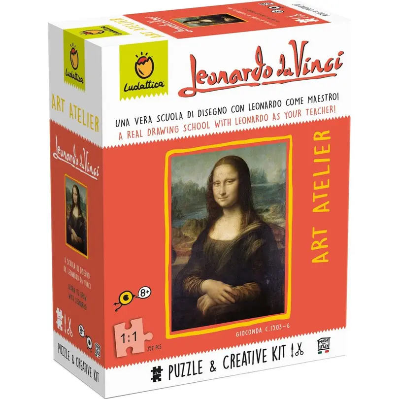 Puzzle 252-teilig Atelier Leonardo Da Vinci
