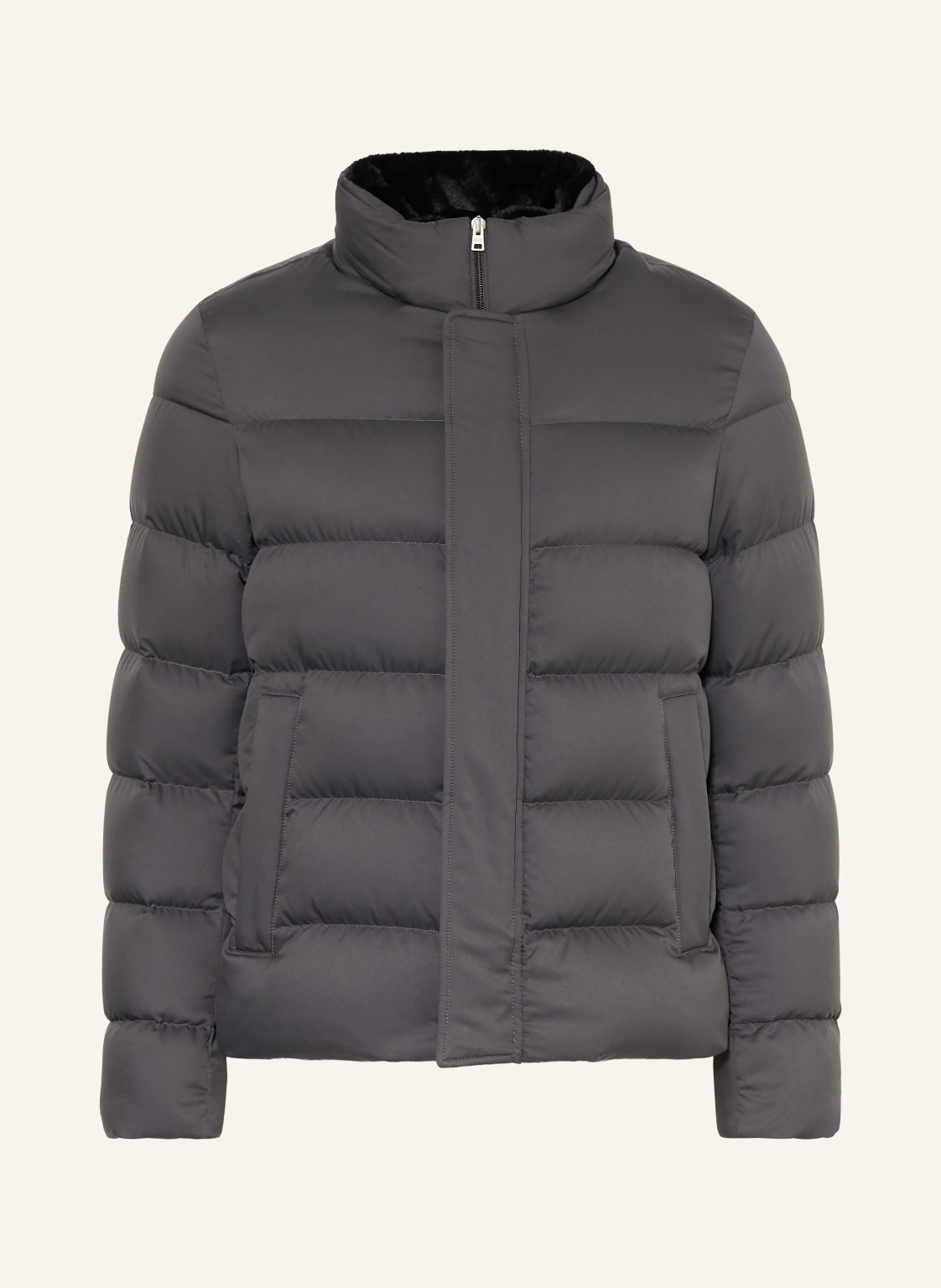 HERNO Daunenjacke mit abnehmbarem Kunstfell
