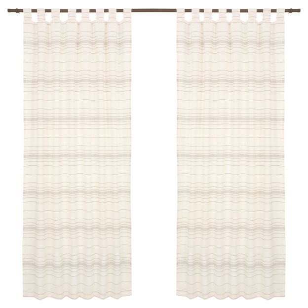 CORTINA 2 PEÇAS 1,30 M X 2,30 M INDRI