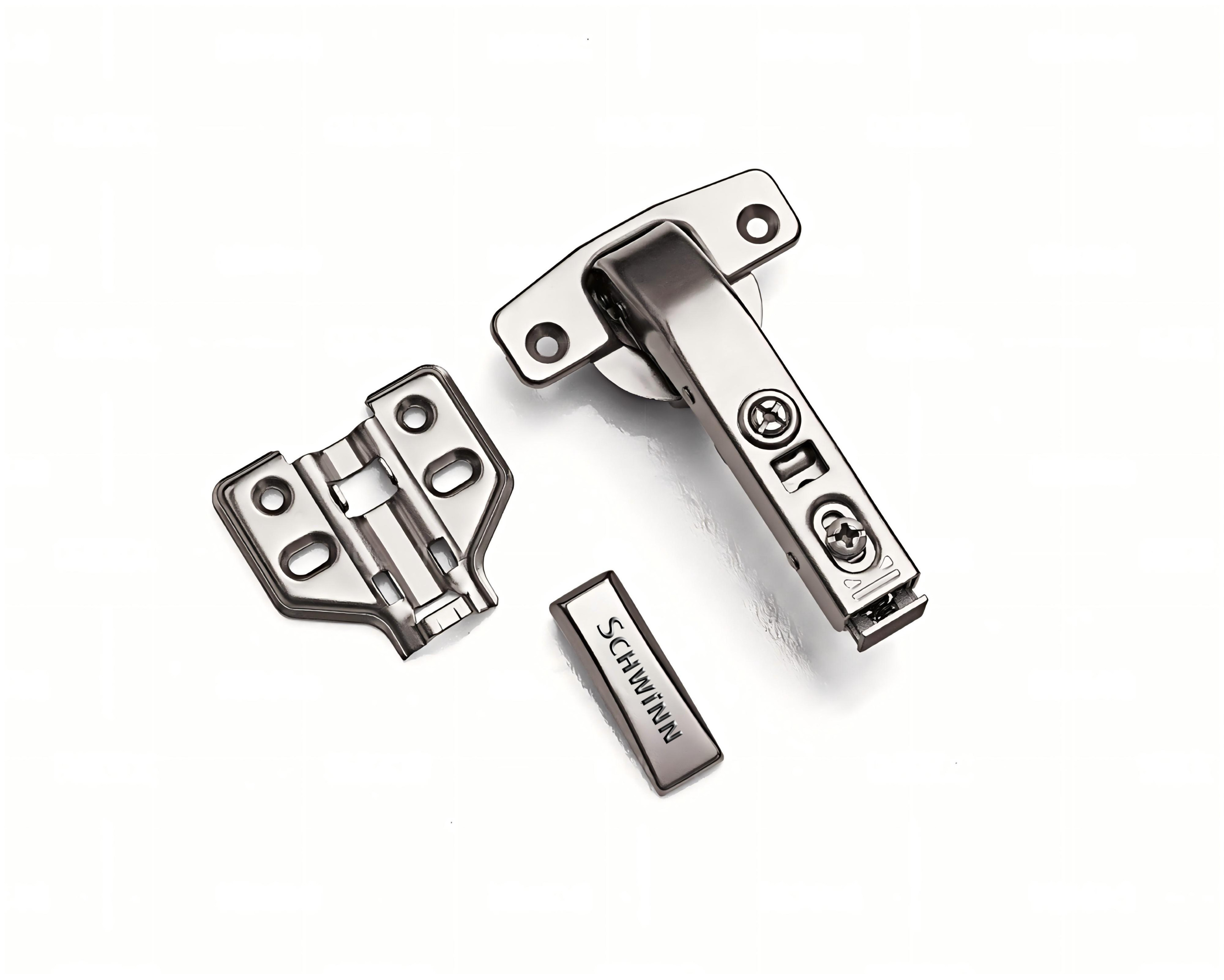Zawias meblowy Schwinn 90 stopni cichy domyk clip on 4 szt.