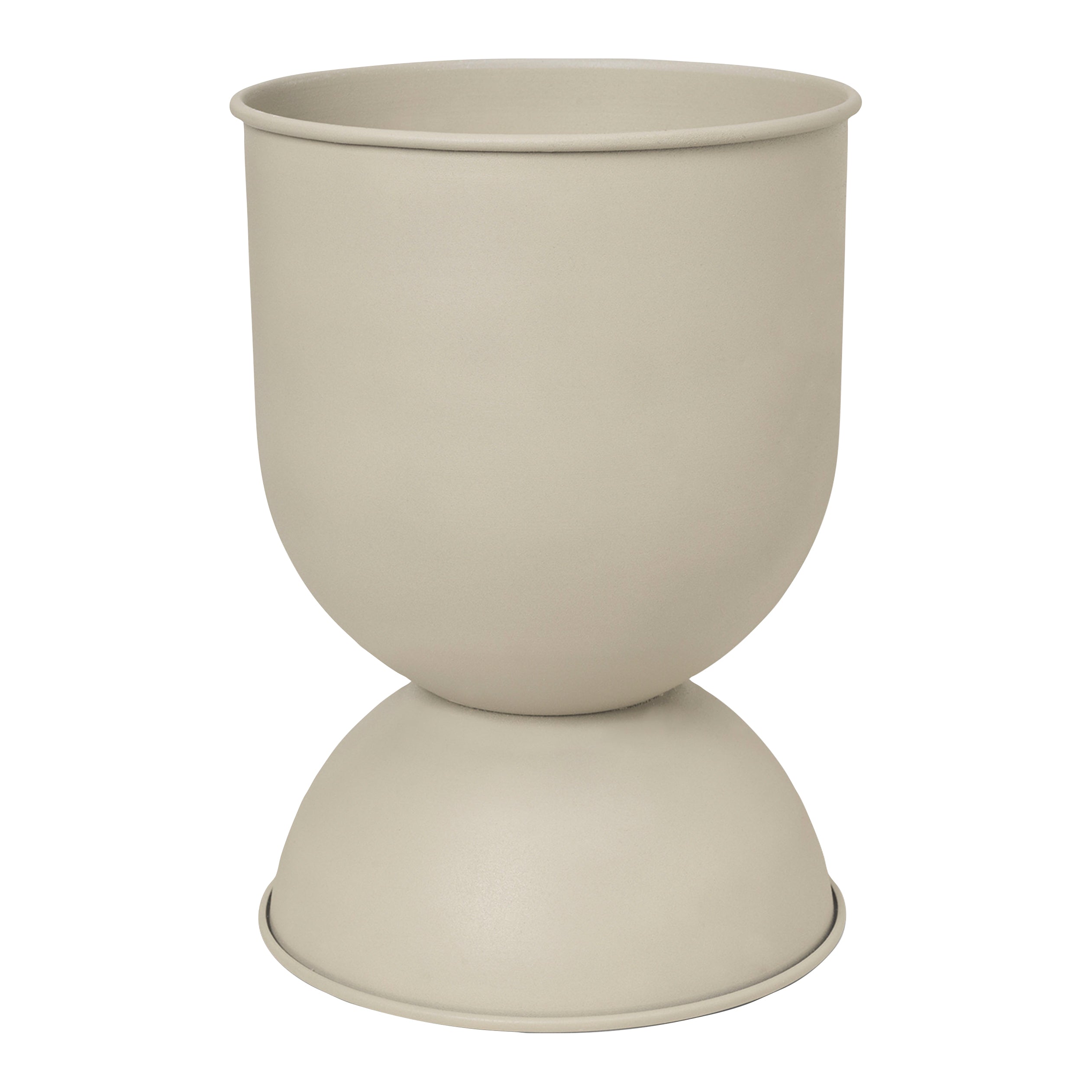 Ferm Living Hourglass Pot - Large - Cashmere