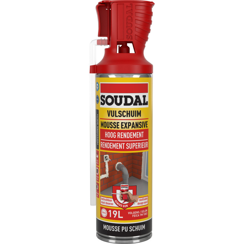 Mousse PU Genius 500 ml SOUDAL