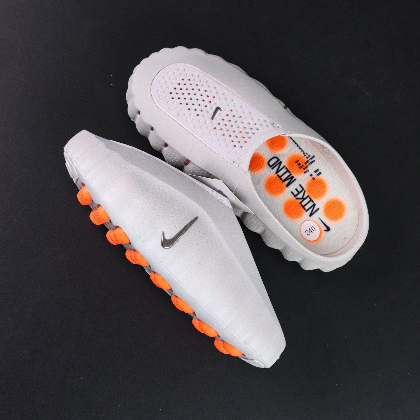 Nike Mind 001 Slide Light Smoke Grey