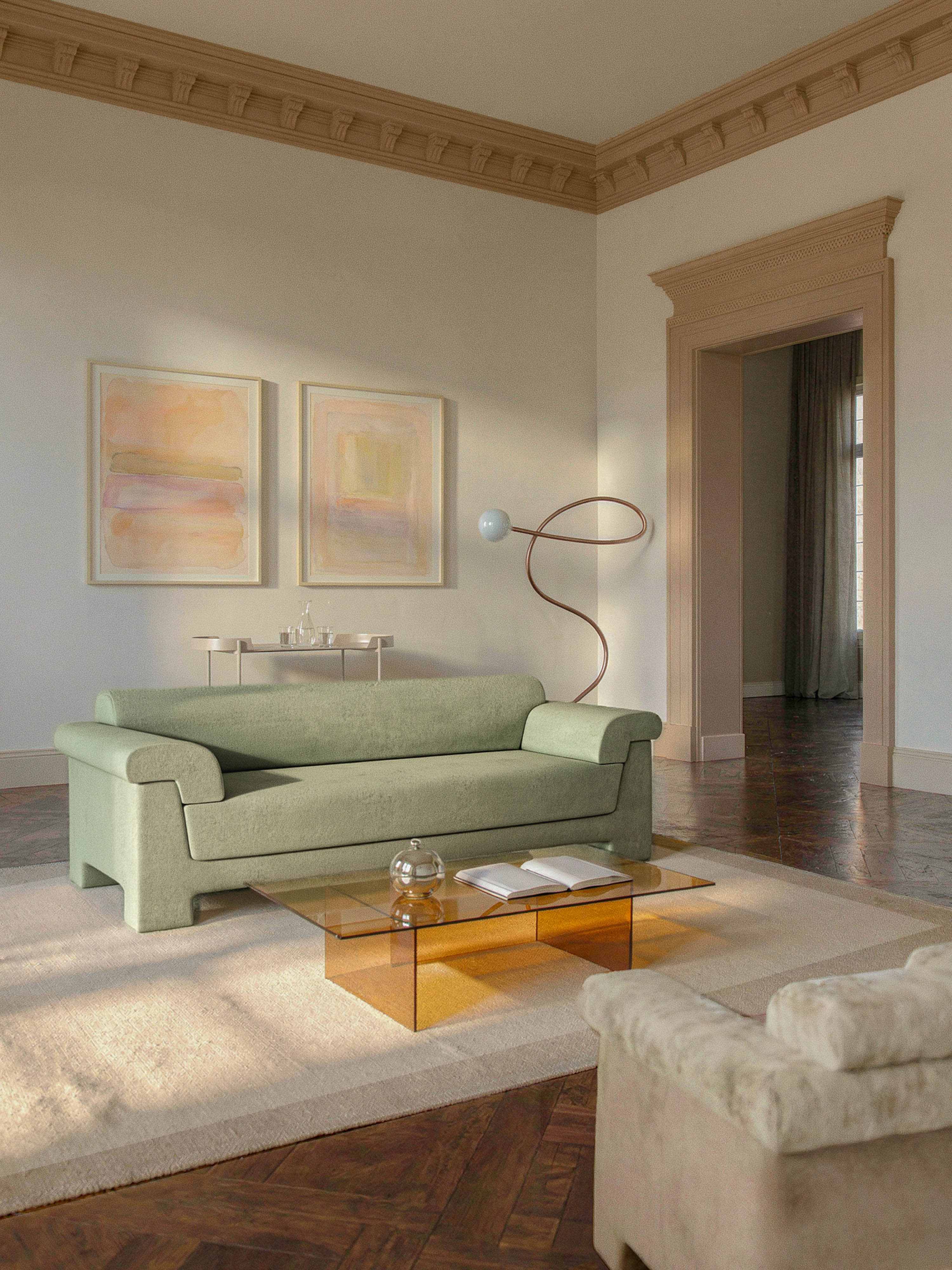 Bouclé-Sofa Atlas (2-Sitzer)