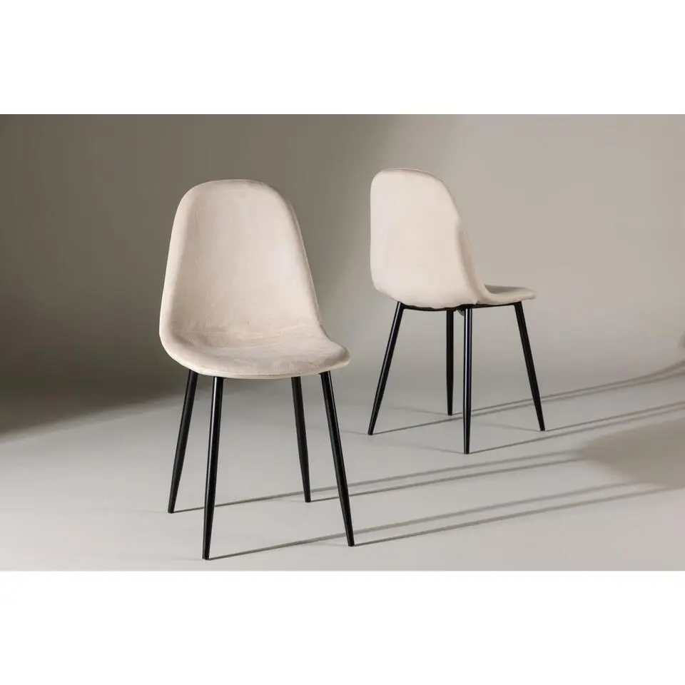 Svea - Selo eetkamerstoel - velvet - beige