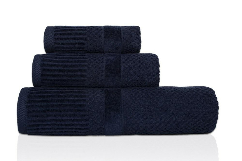 Ręcznik Ivo 30x50 granatowy 500 g/m2 frotte
