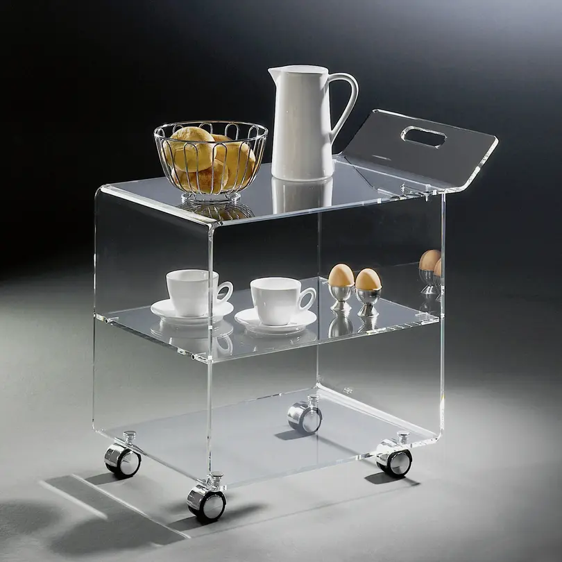 Servierwagen Plexi