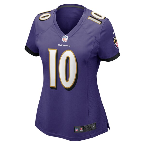 Arthur Maulet Baltimore Ravens Nike Women's  Game Jersey -  Purple