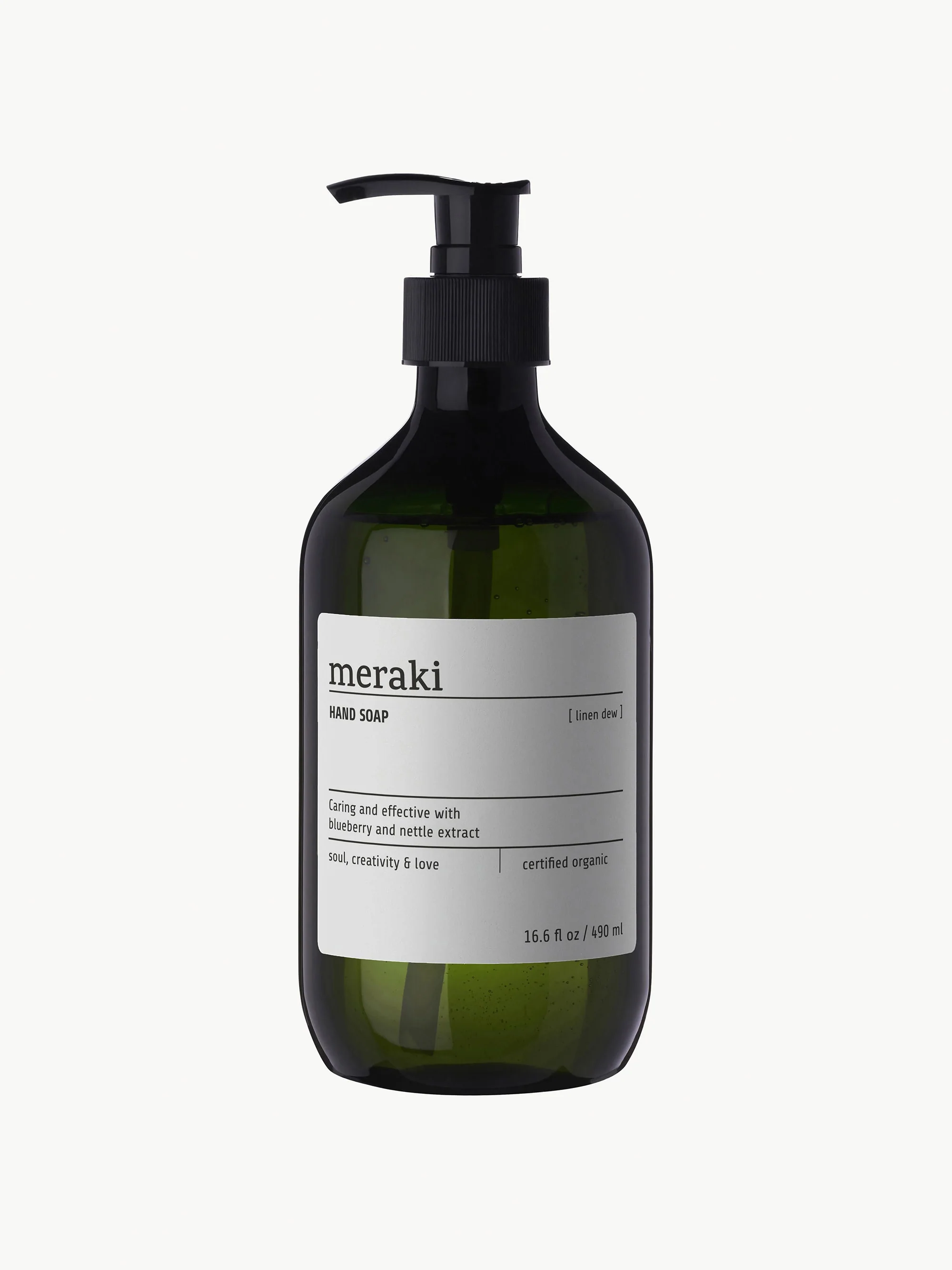 Handseife Linen Dew (Pfefferminz & Patschuli)