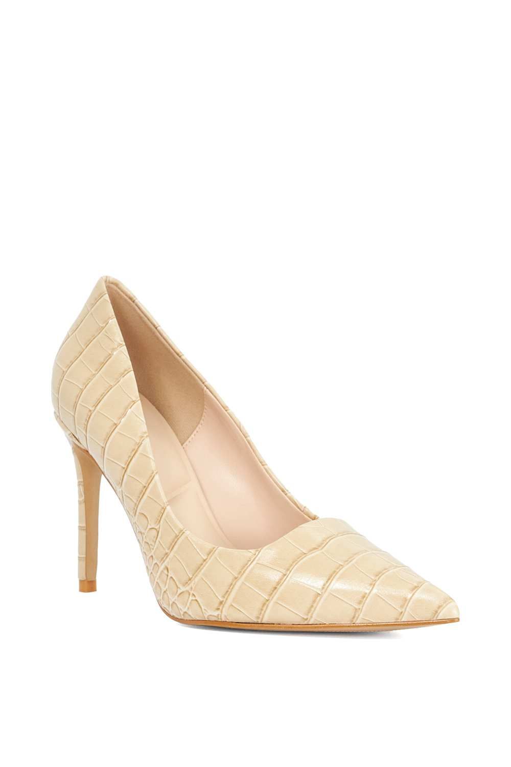 Dune London Assured' Leather Court Shoes