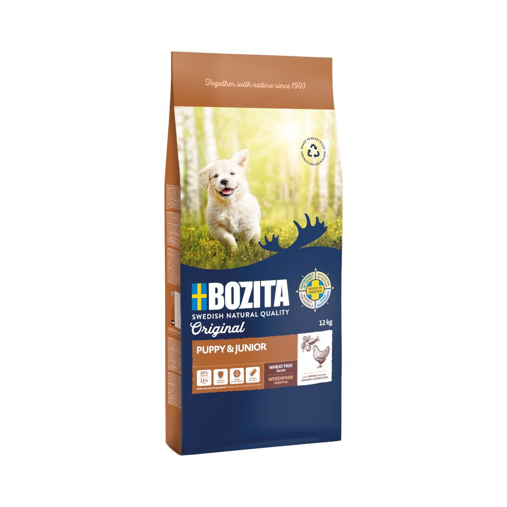 Bozita Original Puppy & Junior with Chicken - Wheat-Free
