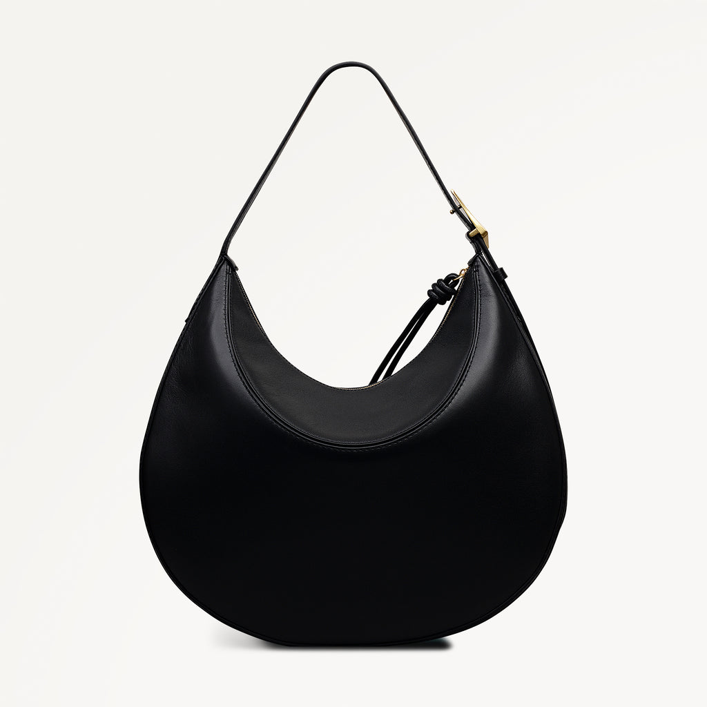 Bliss Crescent - Large Ziptop Shoulder Bag