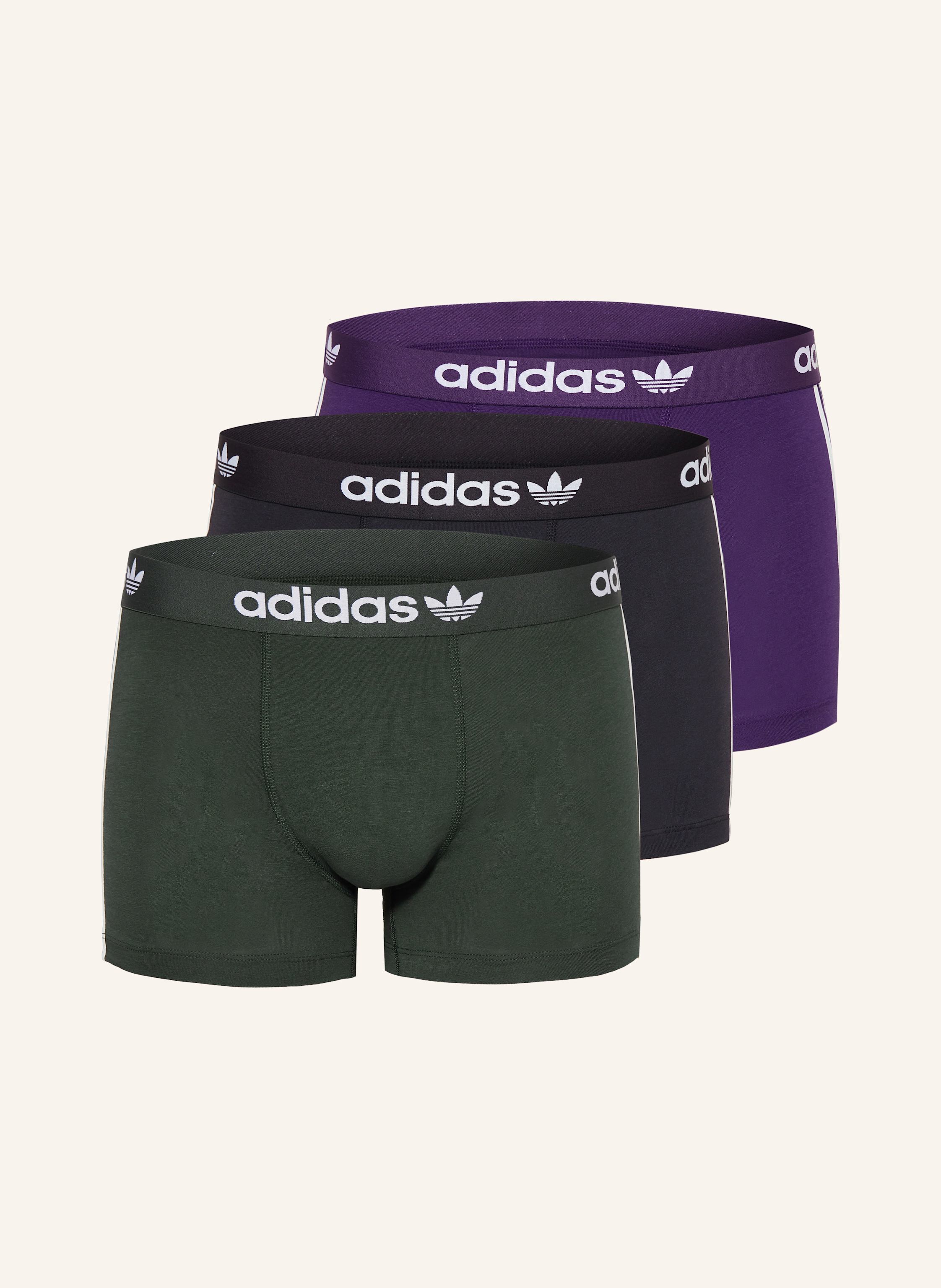 adidas Originals 3er-Pack Boxershorts COMFORT FLEX COTTON 3-STRIPES