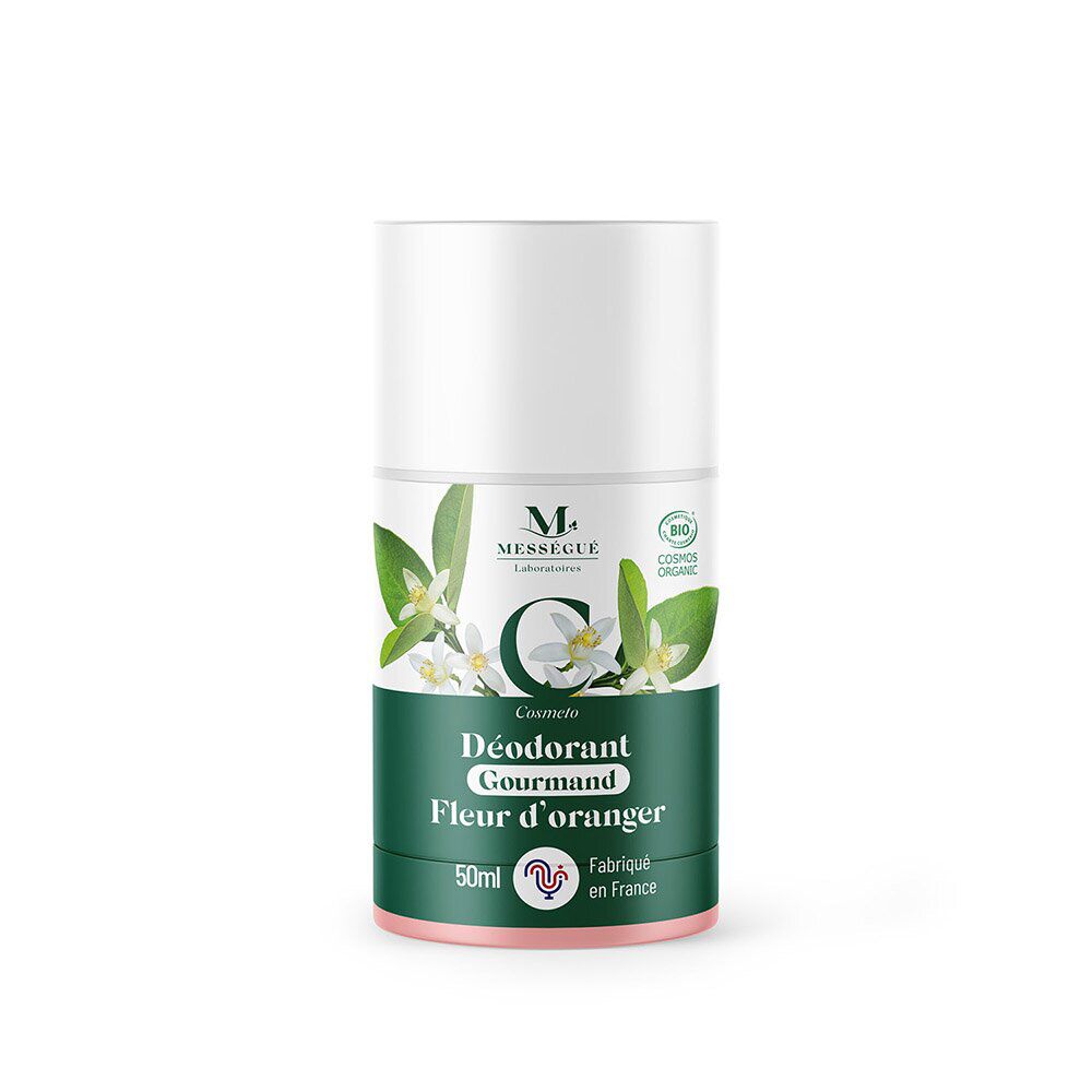 Déodorant fleur d'oranger bio Mességué gourmand 50ml