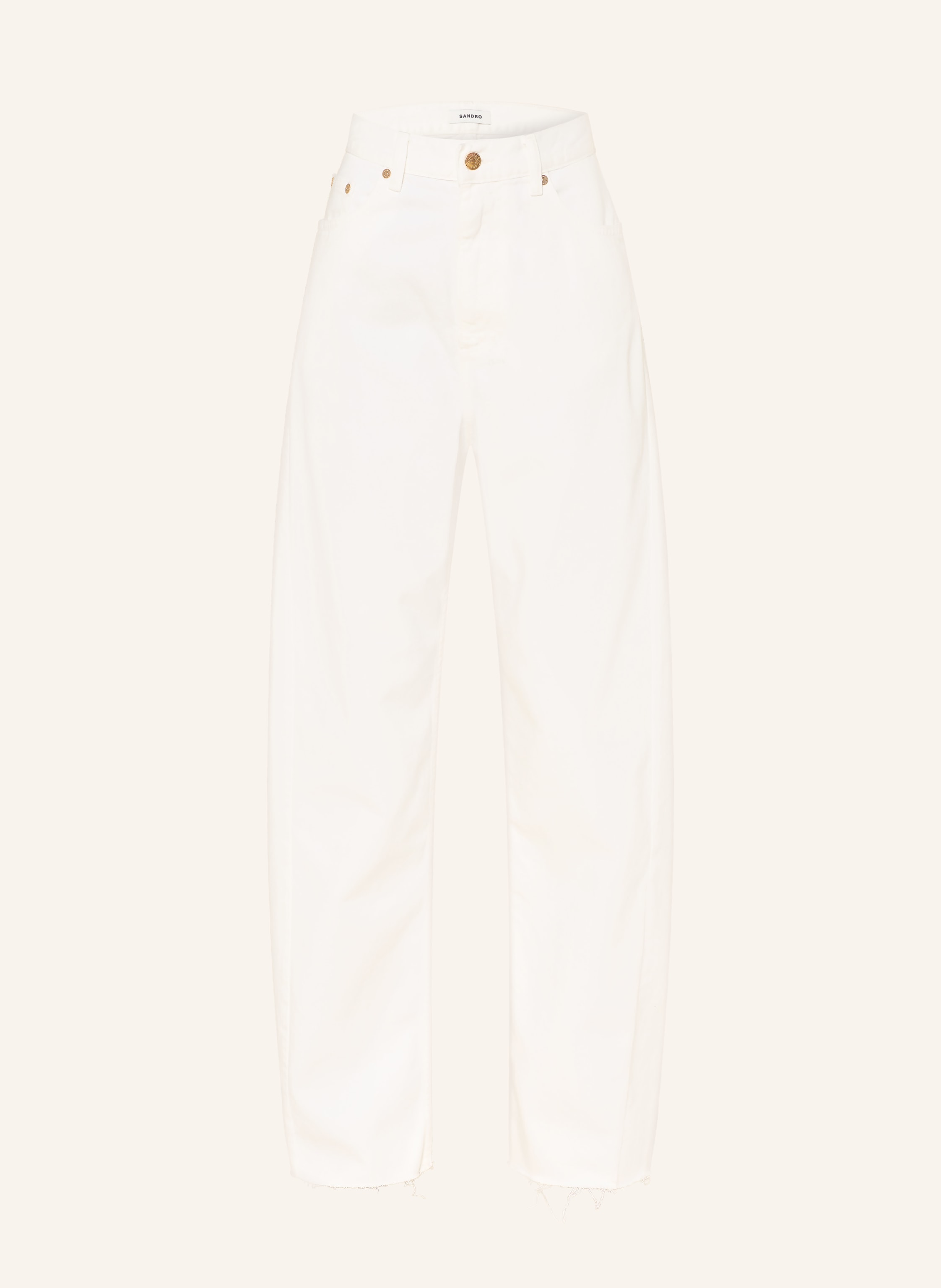 SANDRO Barrel Jeans