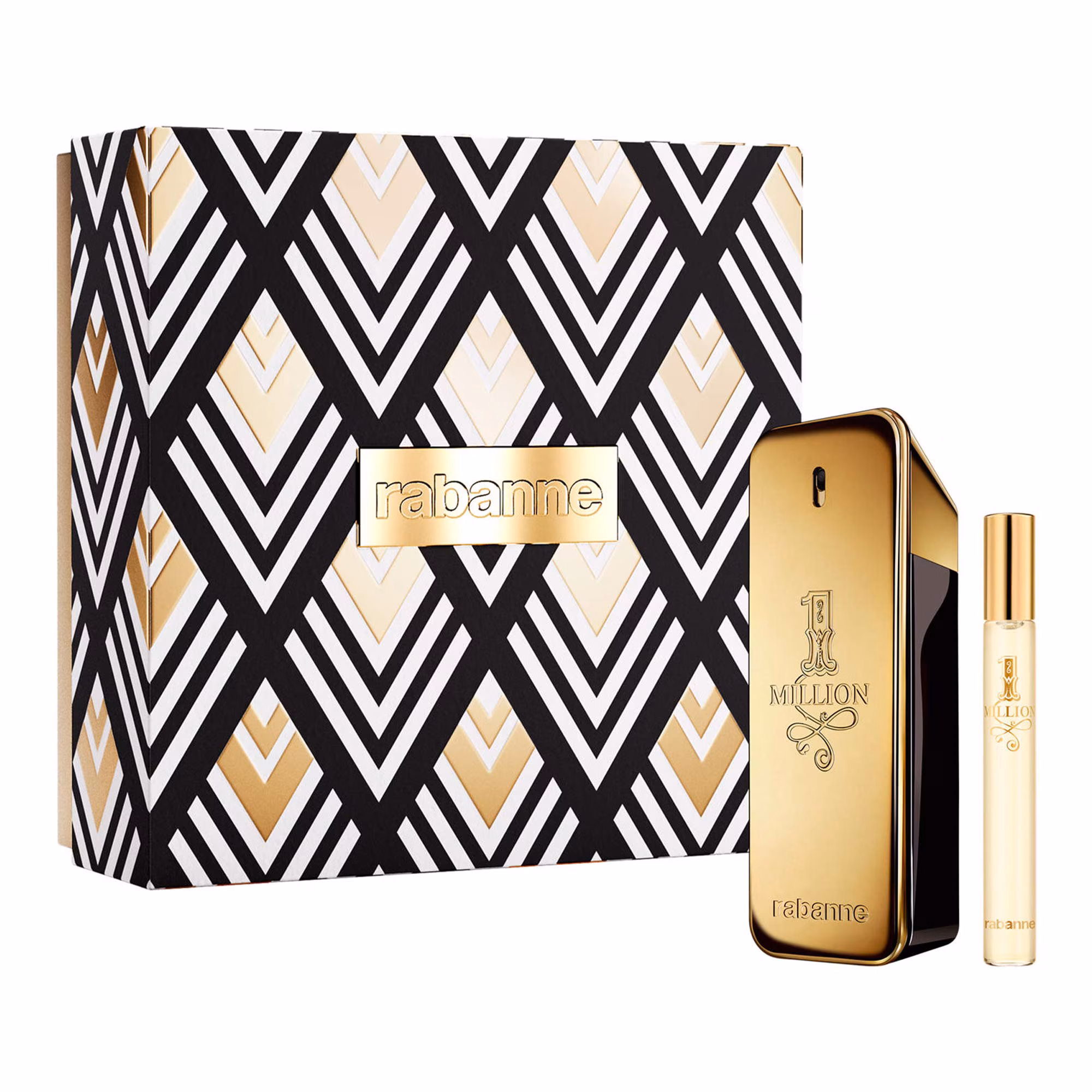 1 MILLIONCoffret eau de toilette et vaporisateur de voyage