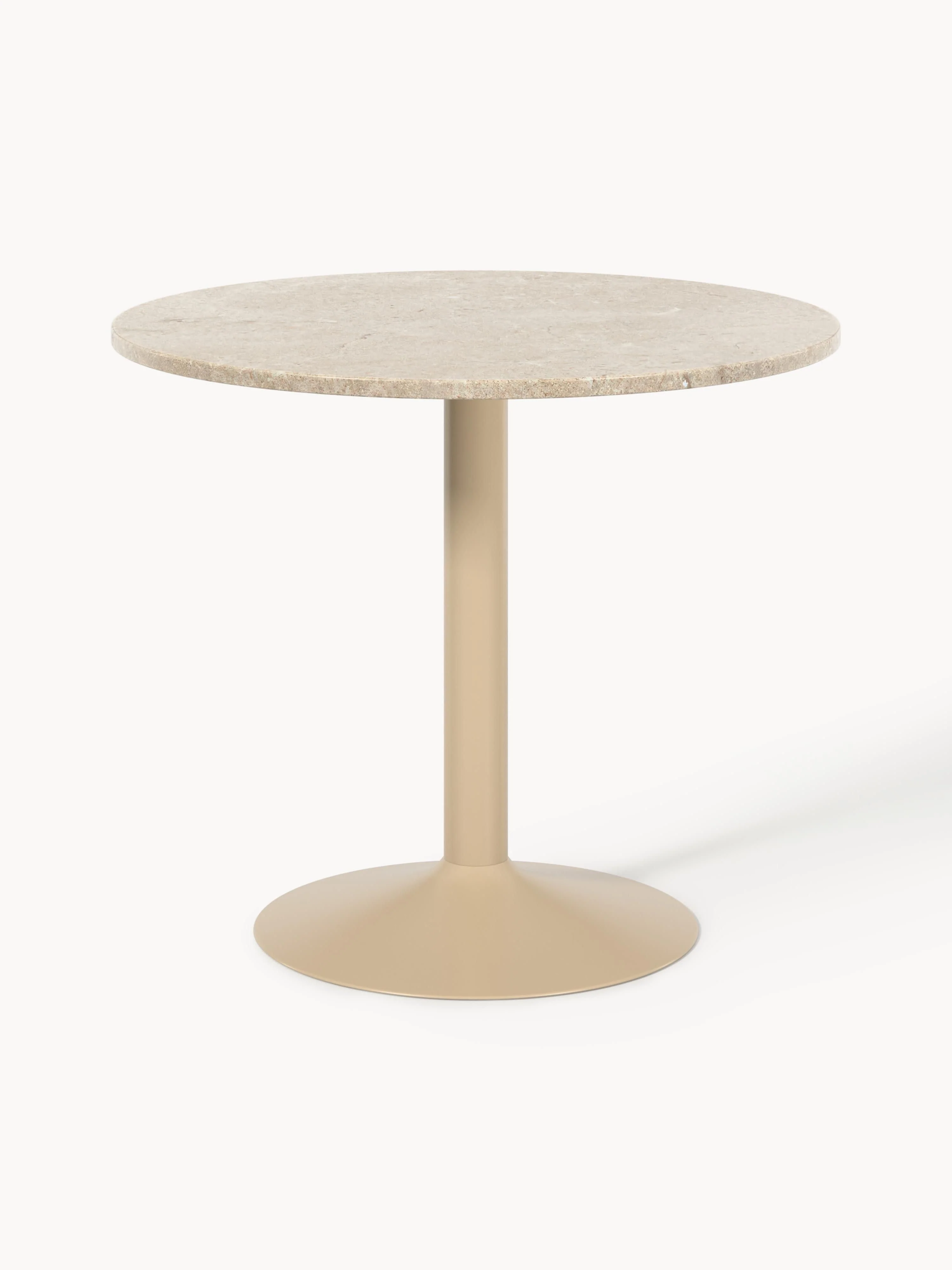 Runder Marmor-Esstisch Miley, Ø 90 cm