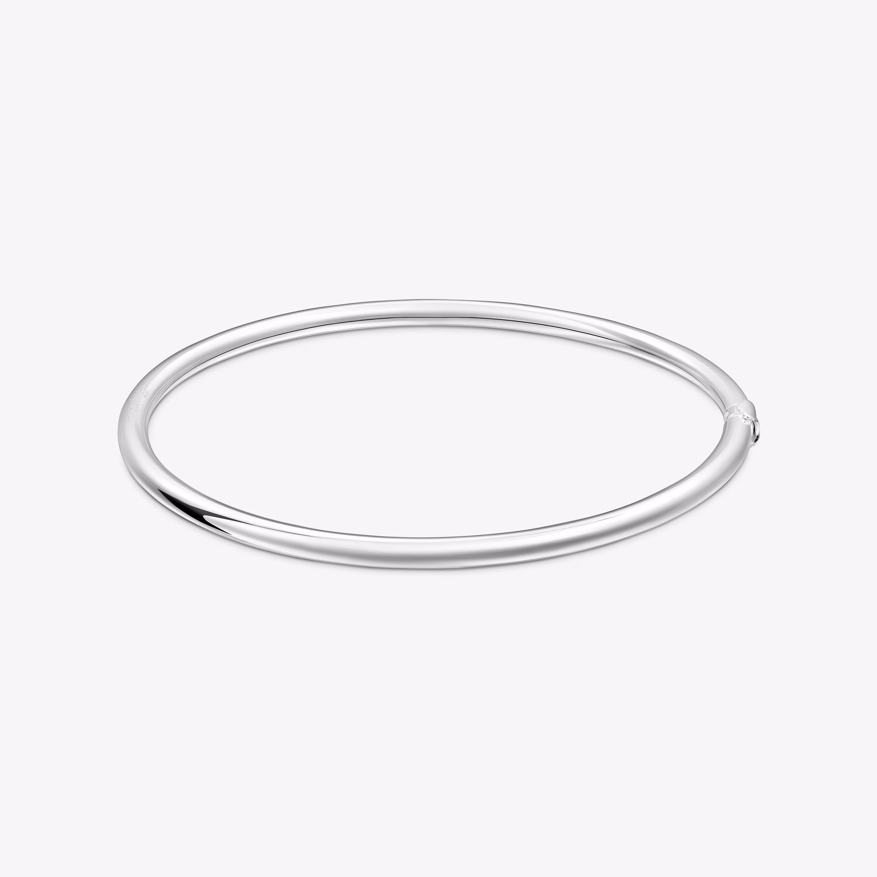 Pulsera esclava cerrada de plata Hold