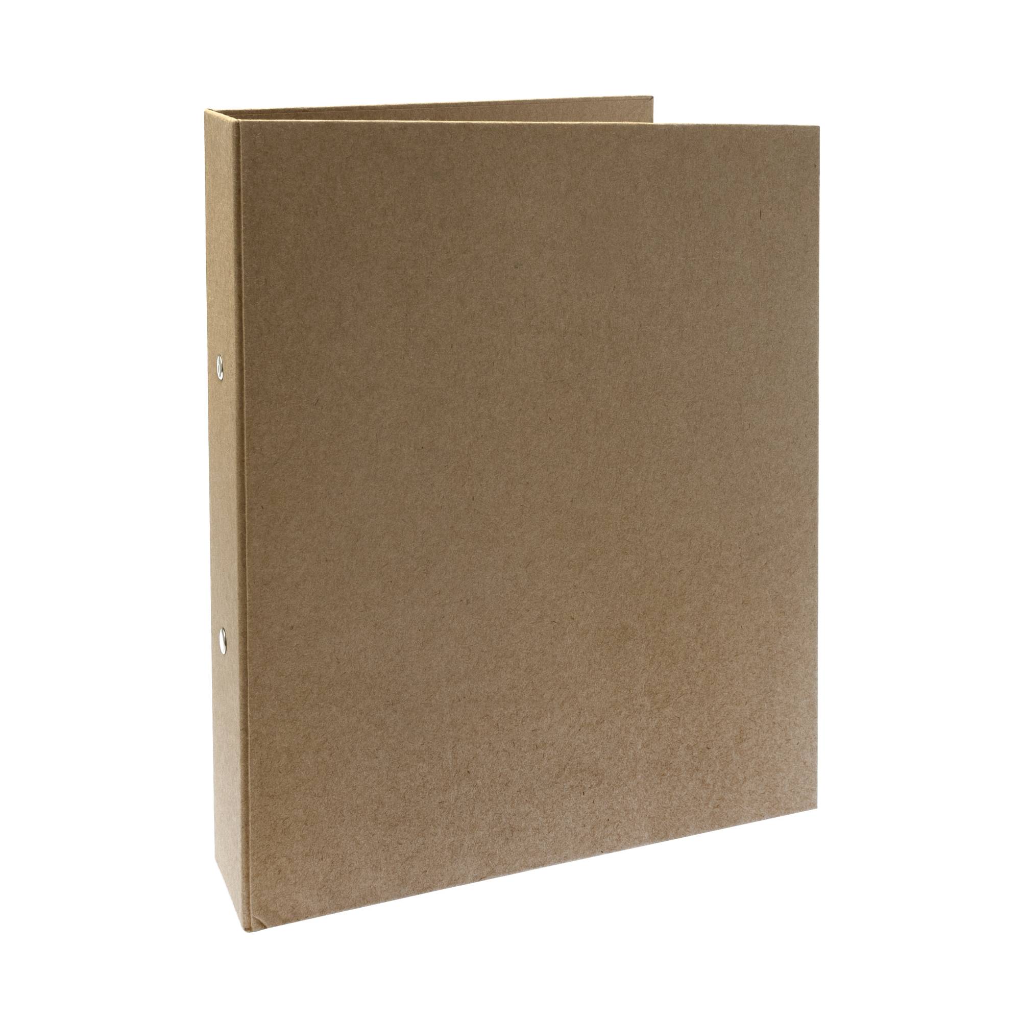 Kraft A4 Ring Binder Folder