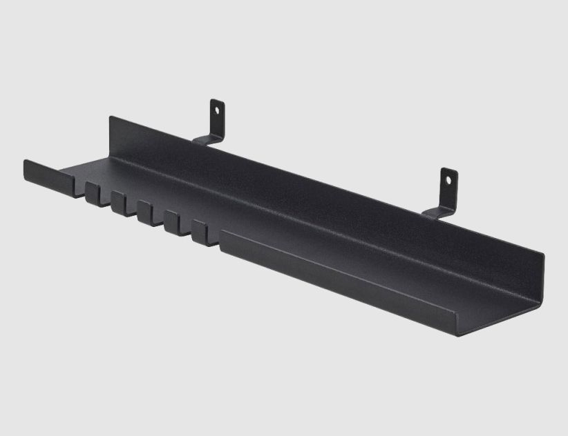 Regalboden Acoustic Schwarz, 30x6x4,4cm