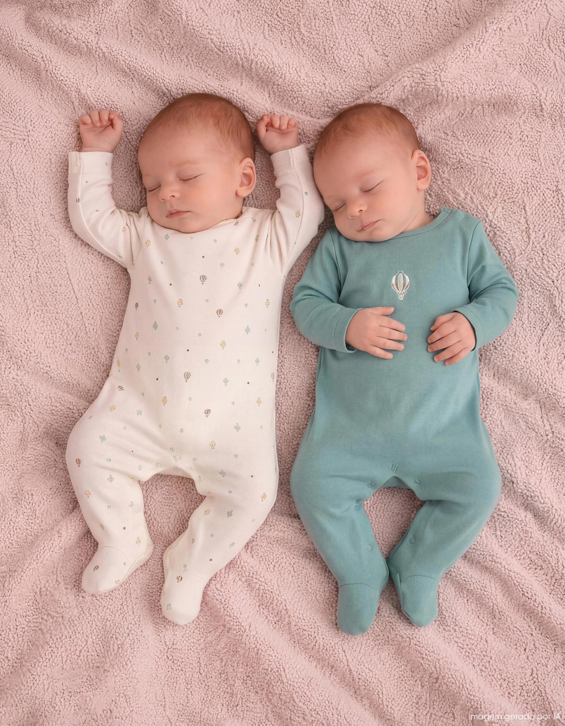 Pack 2 Babygrows, Recém-Nascido, Verde Escuro