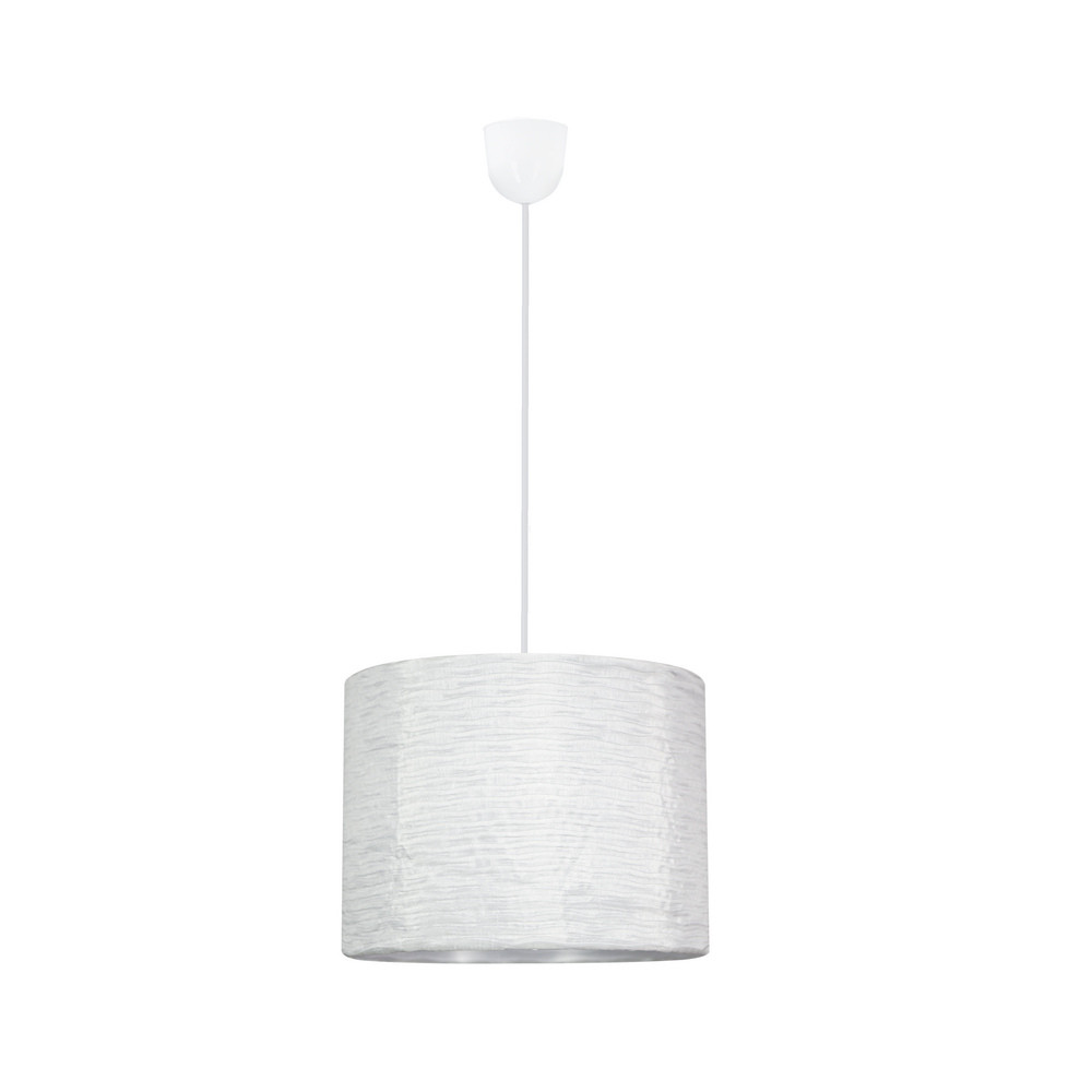 Lampa wisząca biała SUMMER 1xE27x60W wym: 100x30x30 cm Candellux