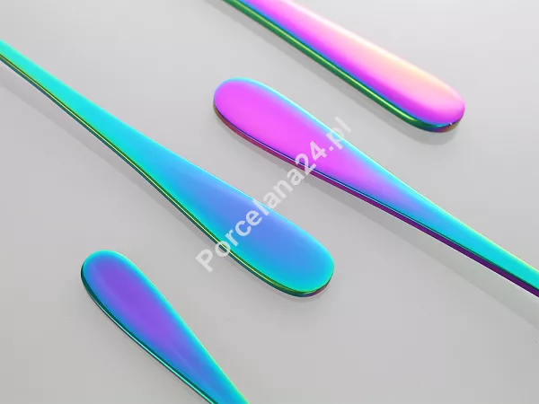Komplet sztućców 24 cz. na 6 osób PINTINOX - Royal Princess Rainbow (2.0 mm) 23.2CU0.7091.K24