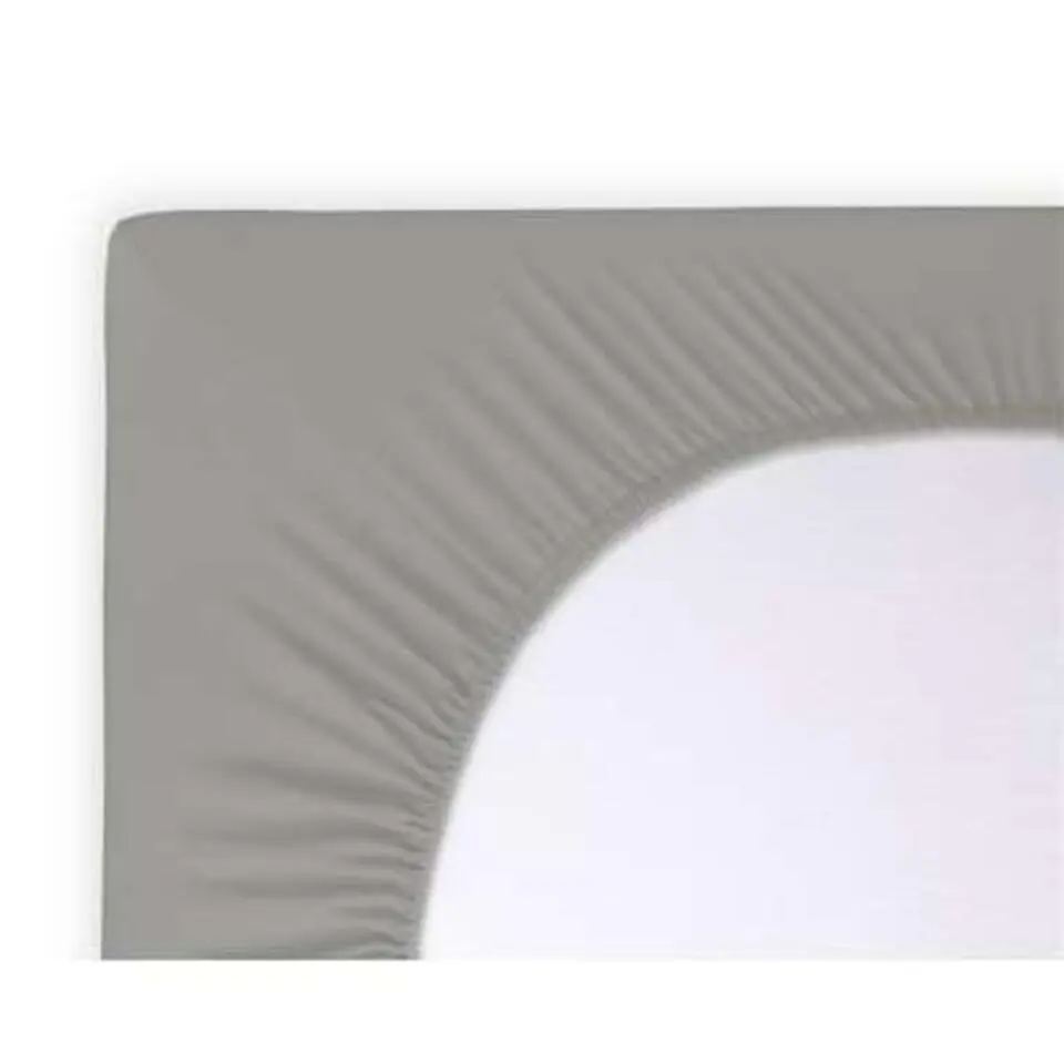 Byrklund - Hoeslaken Jersey - 80x200 cm - Taupe