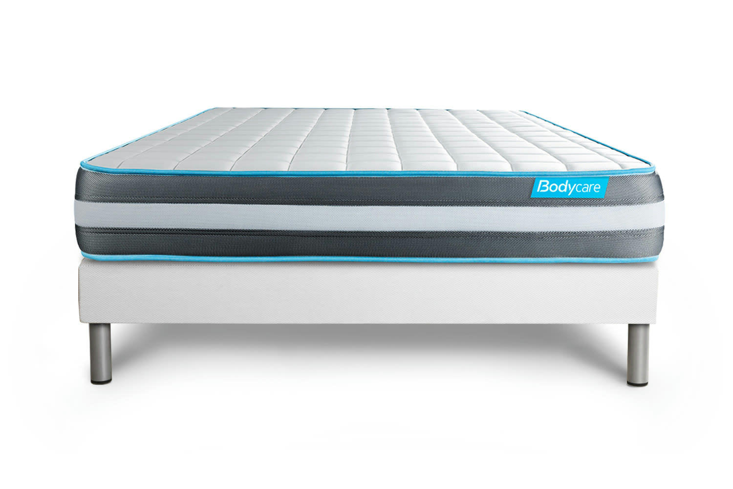 BODYFORM - Ensemble 180x200 Mémoire de forme - sommier kit
