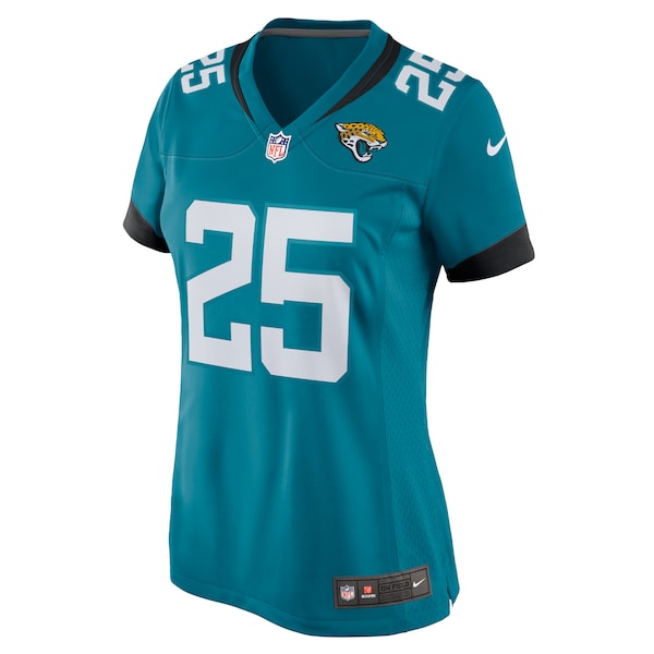 D'Ernest Johnson Jacksonville Jaguars Nike Women's Team Game Jersey -  Teal