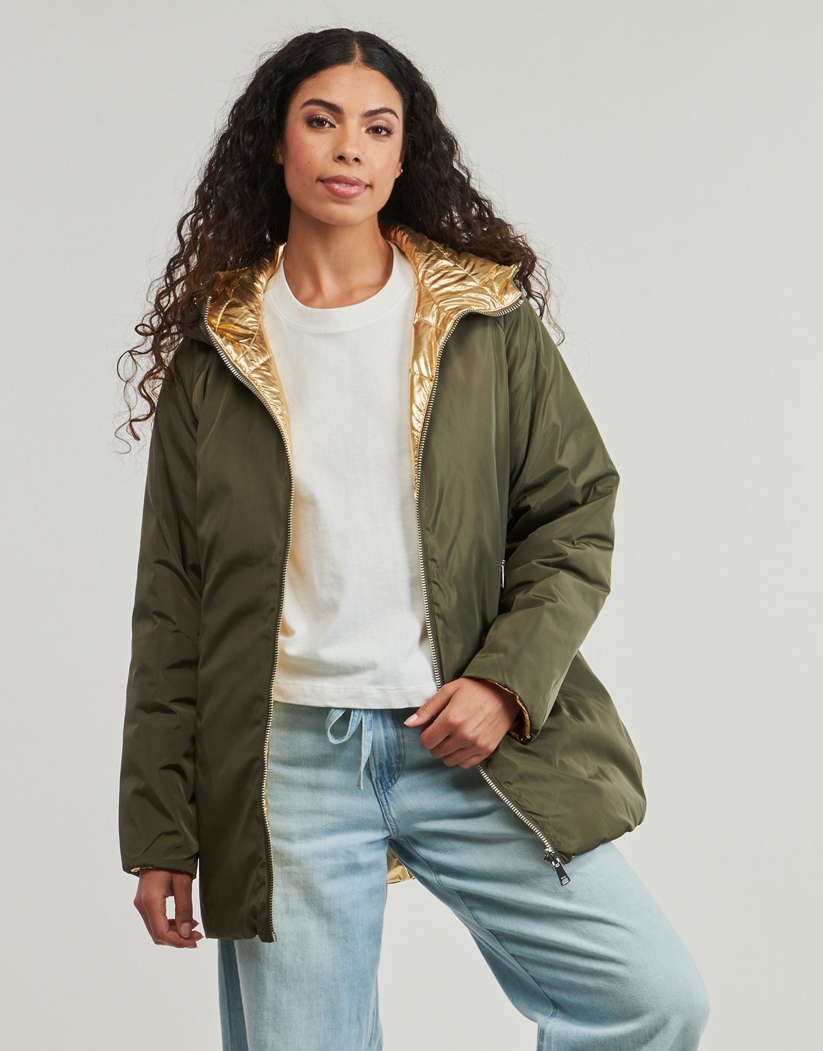 Only - ONLTARA LIFE REVERSIBLE - Kaki