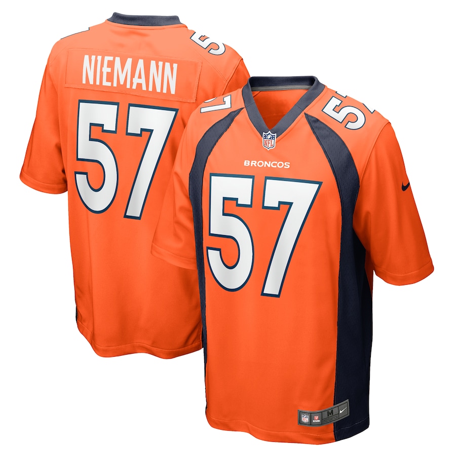 Ben Niemann Denver Broncos Nike Team Game Jersey -  Orange