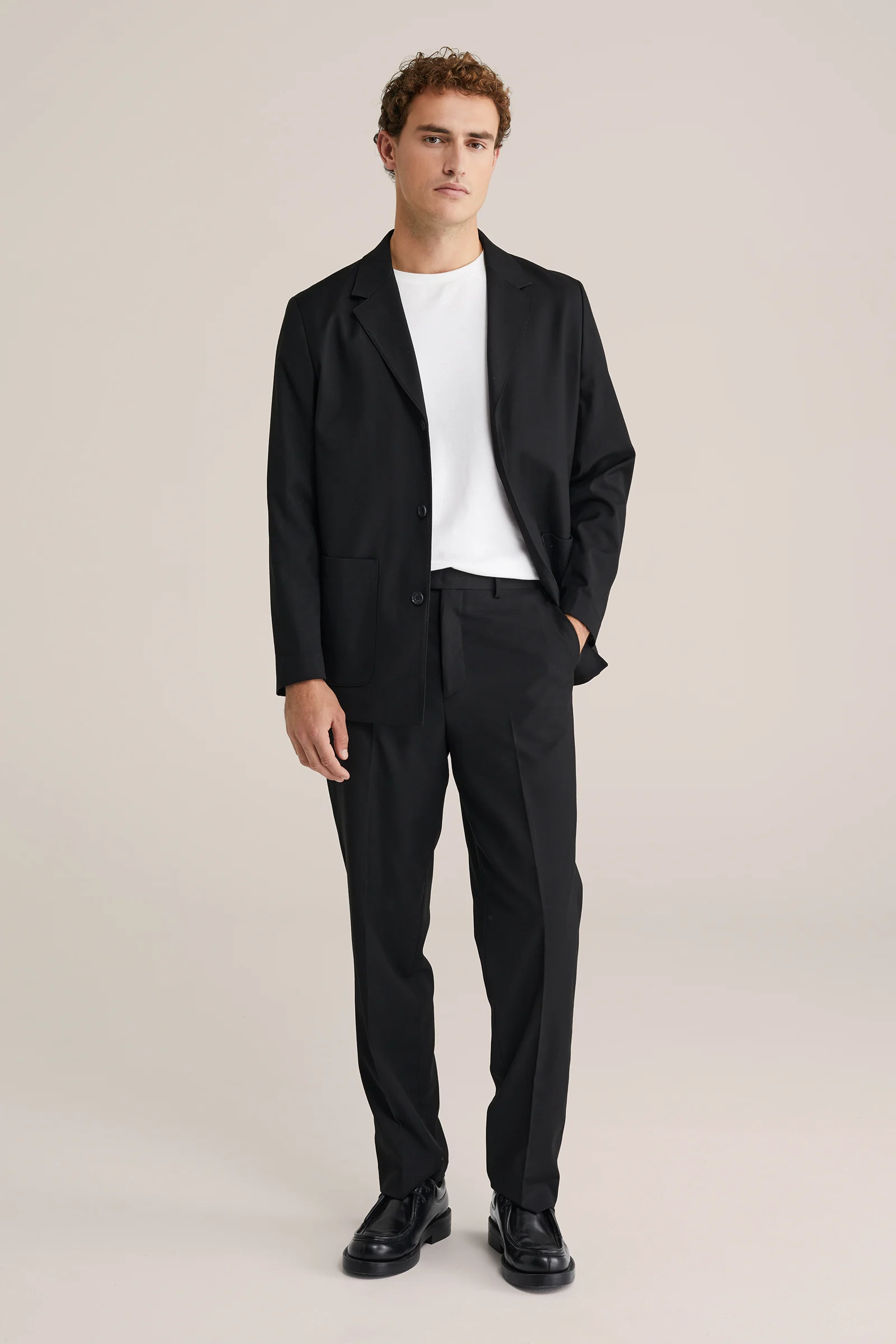 Heren loose fit pantalon