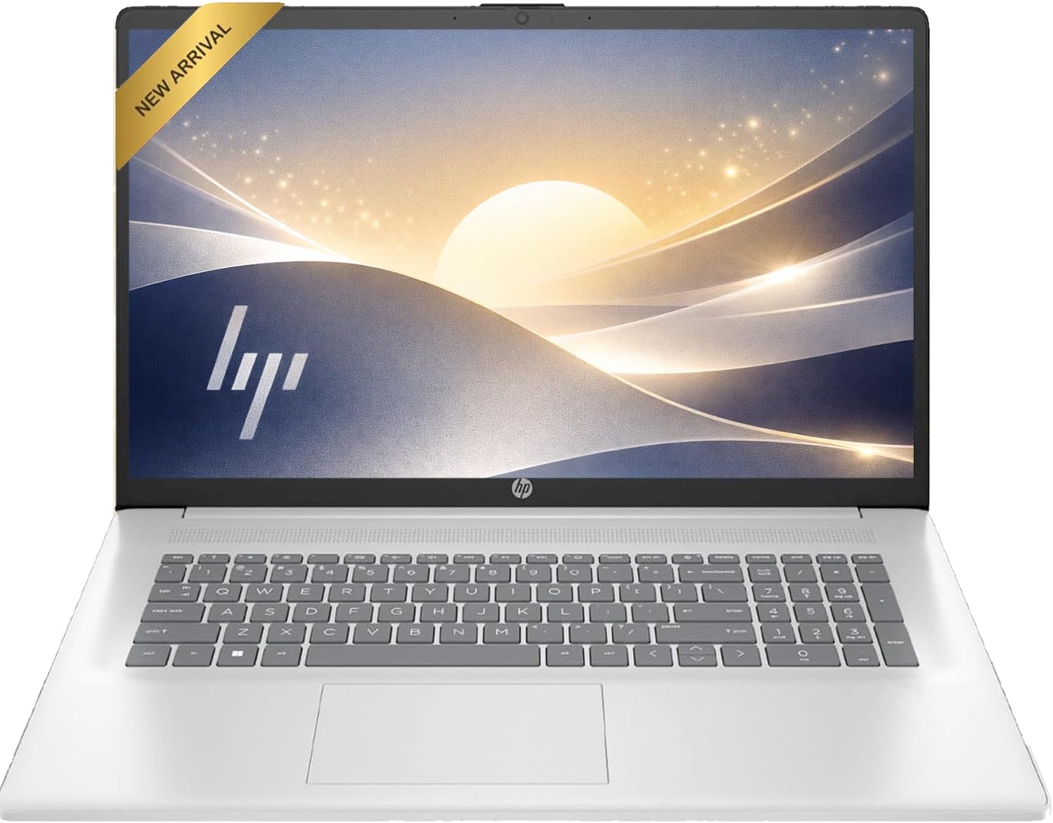 HP 17.3 inch Laptop with Lifetime Office 365 for The Web  Intel 13th 8 Cores i3 CPU (Beat 11th i5)  16GB RAM  256GB PCIe SSD Storage  10 Key Number Pad  Windows 11  No Mouse