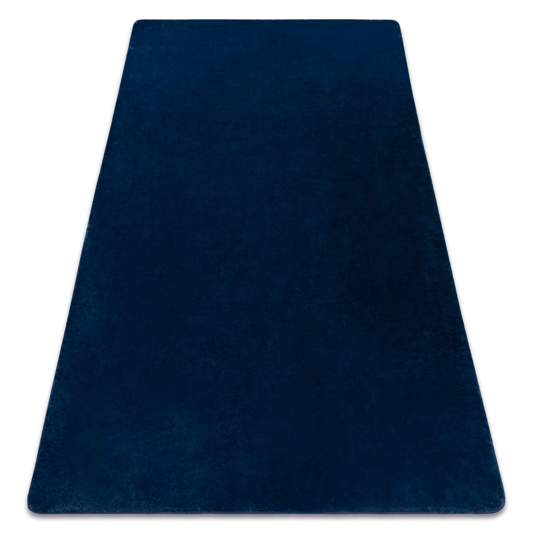 Dywan POSH Shaggy navy granat, gruby, pluszowy, 80x150 cm