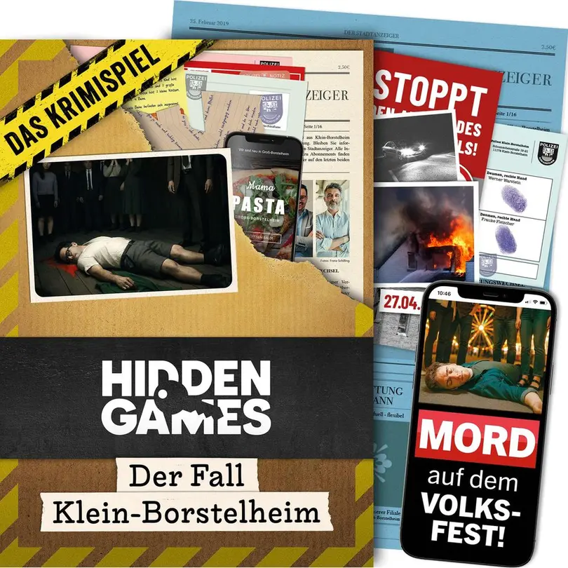 Brettspiel Murder Mystery