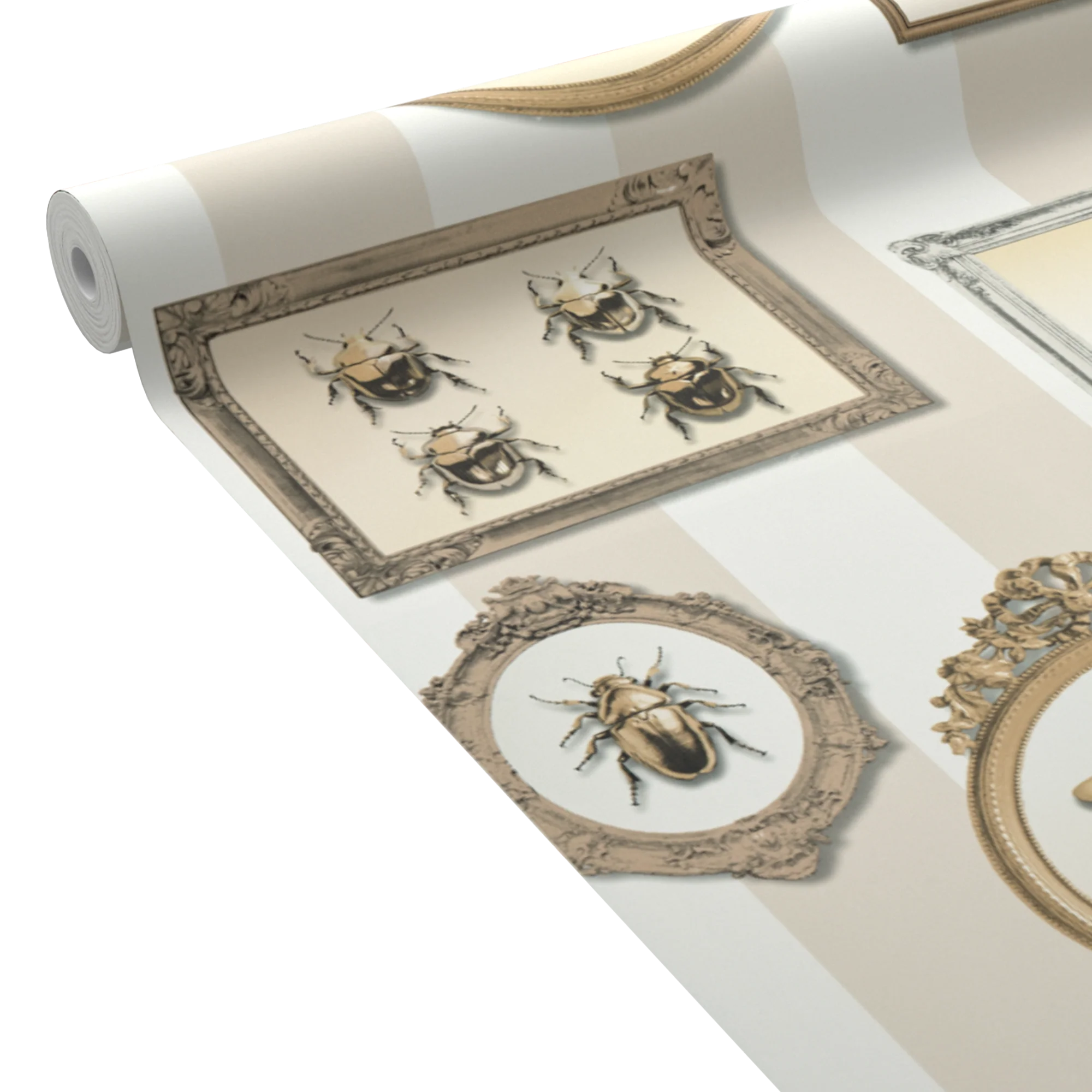 Papier peint intissé INSECT PORTRAIT coloris sable beige