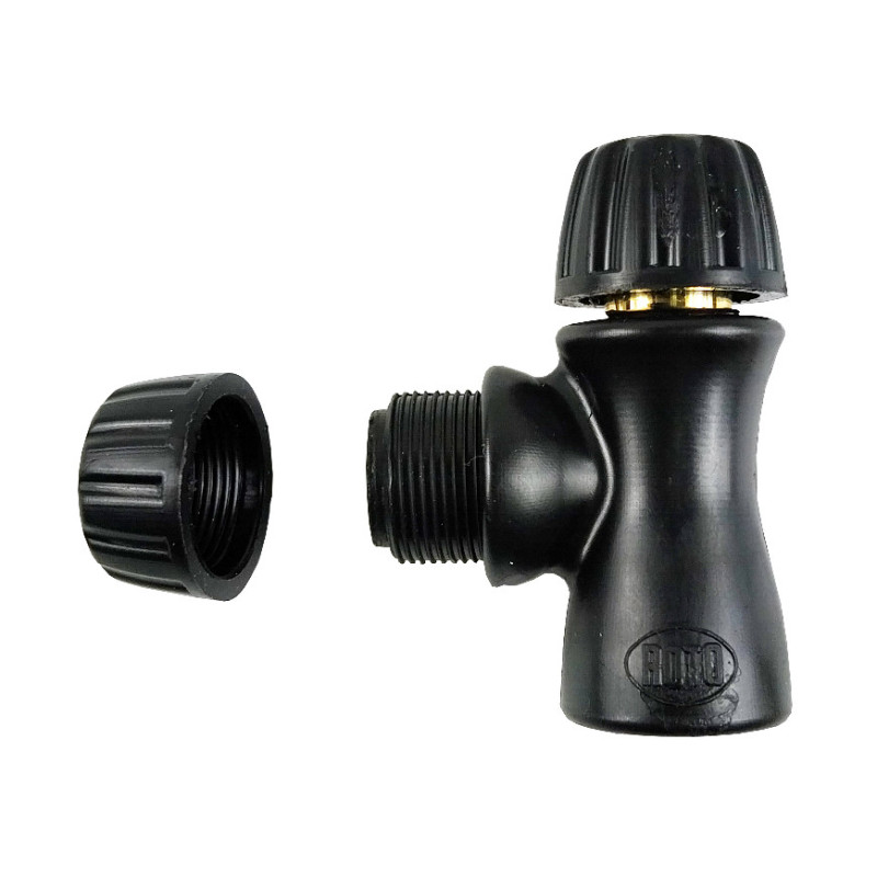 Set de 2 cartouches de CO2 avec adaptateur