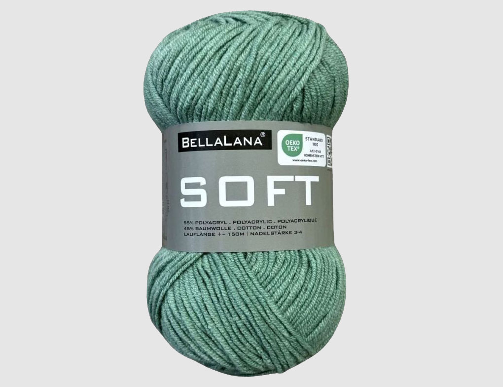 Strickgarn BellaLana Soft Smaragd