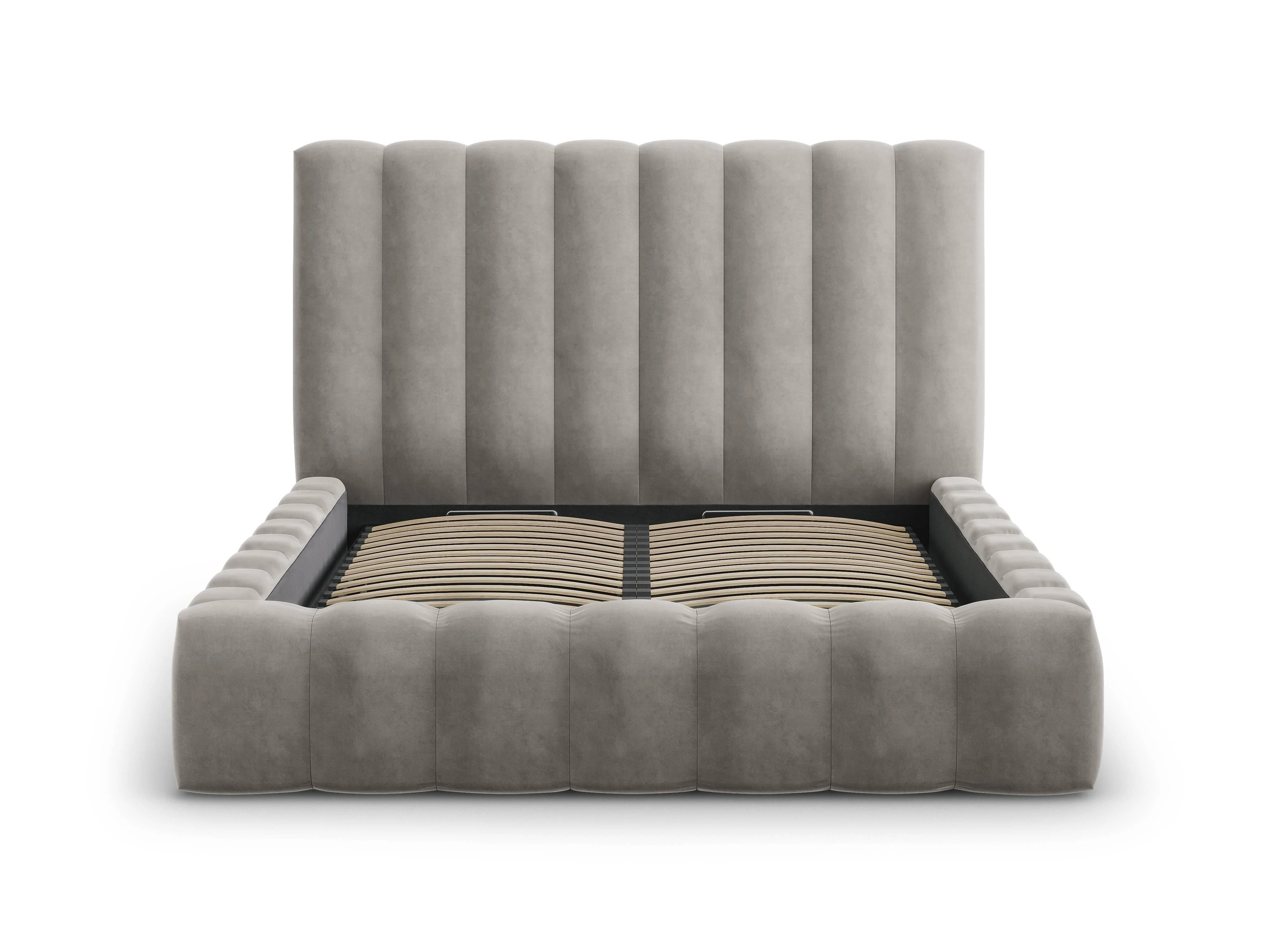 Bed frame Gina velvet met opbergruimte
