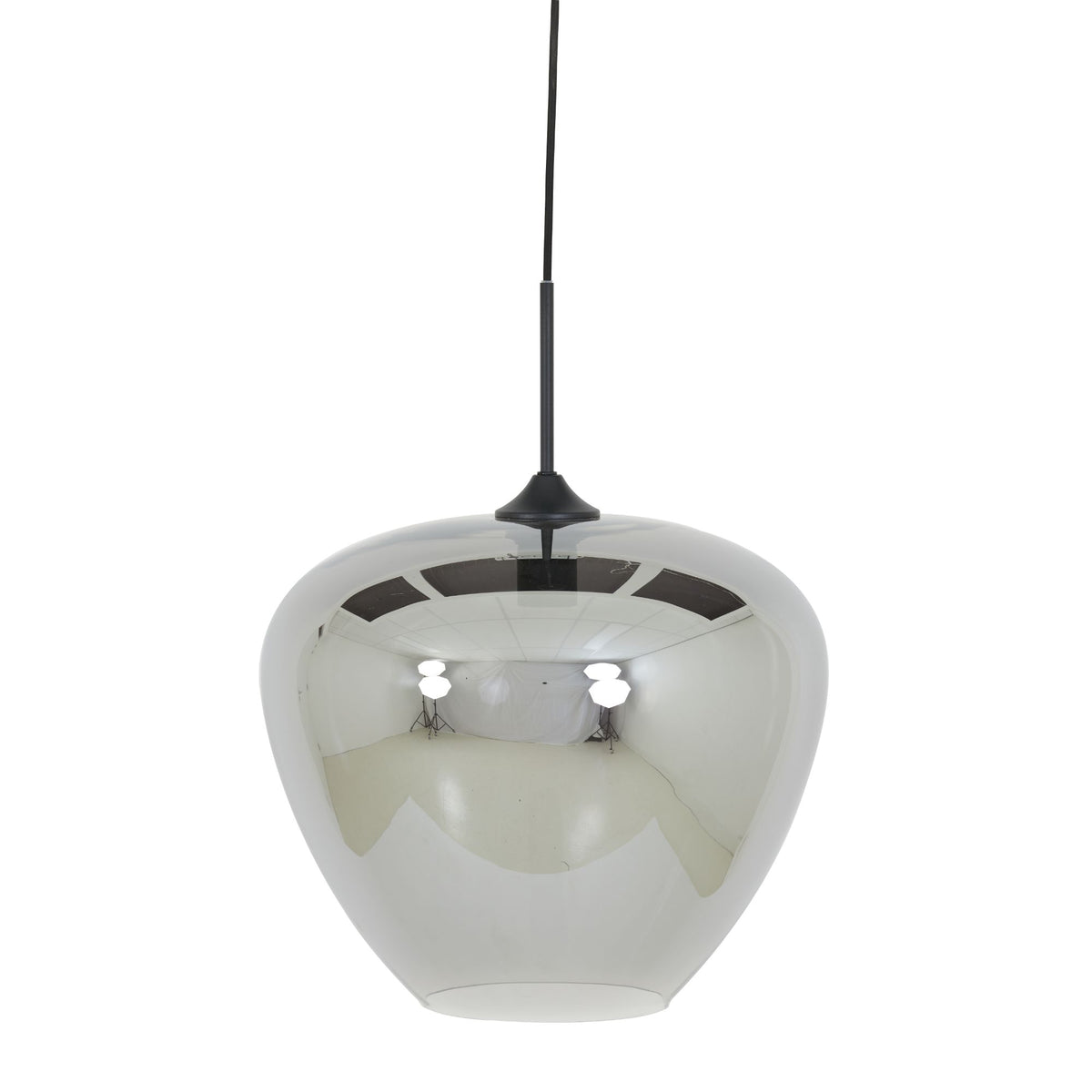 Light & Living hanglamp Mayson - grijs - Ø40cm